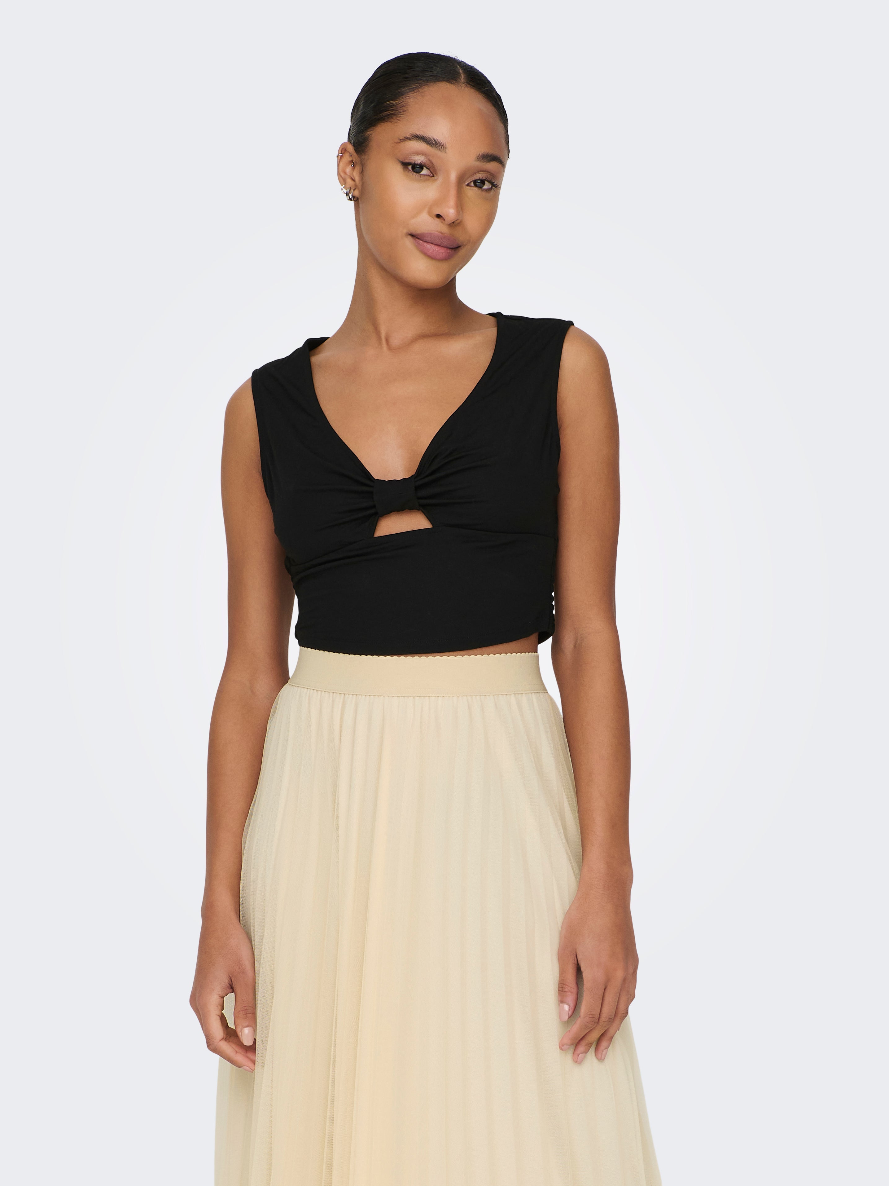 only Damen Tops Black