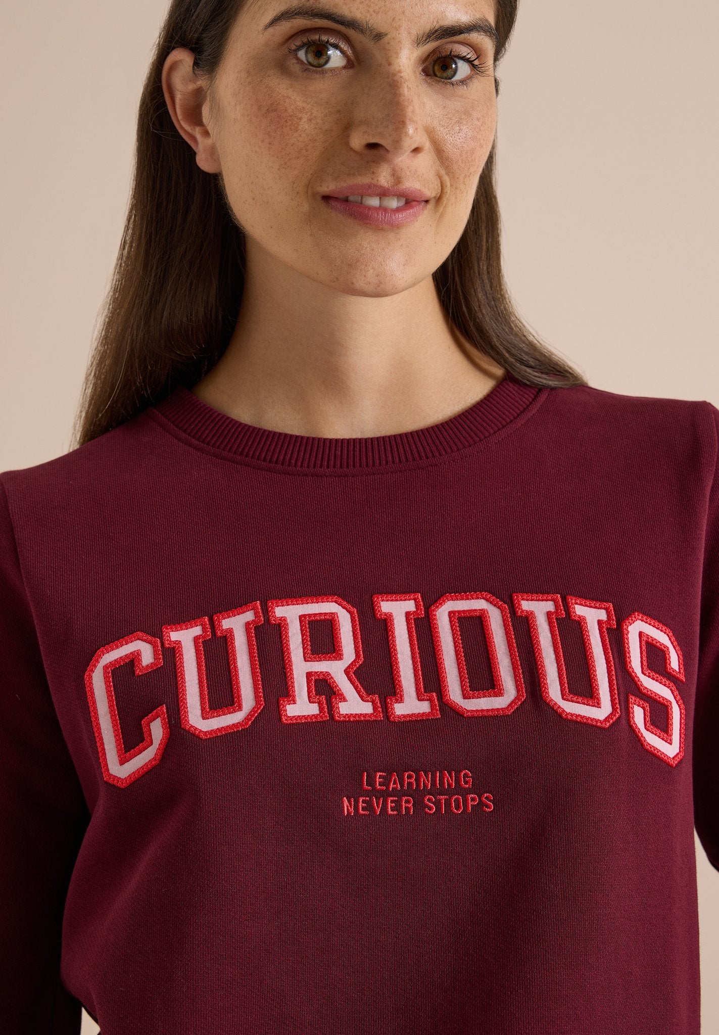 Cecil Damen Pullover  Red Wine
