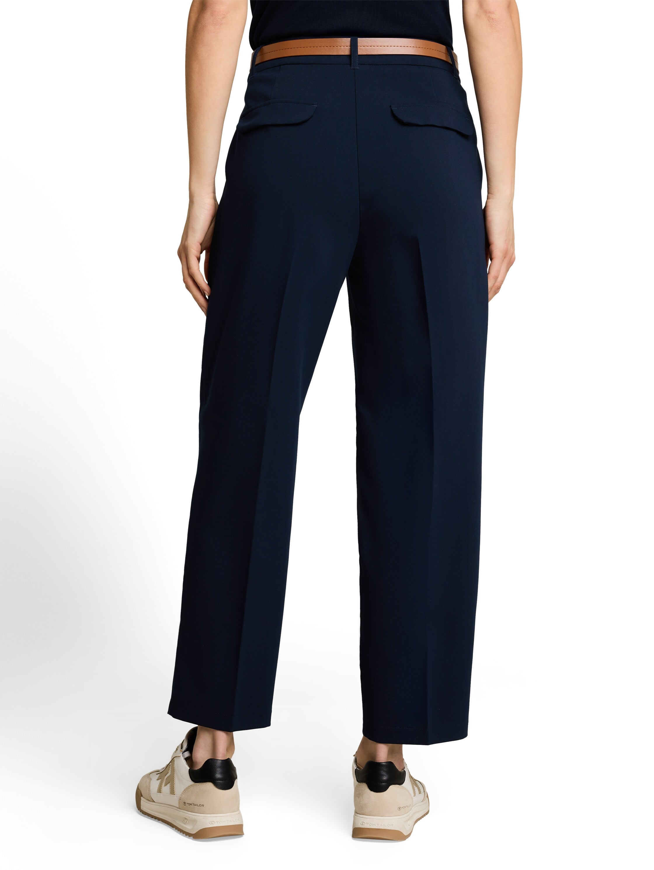 Tom Tailor Damen Hosen Sky Captain Blu