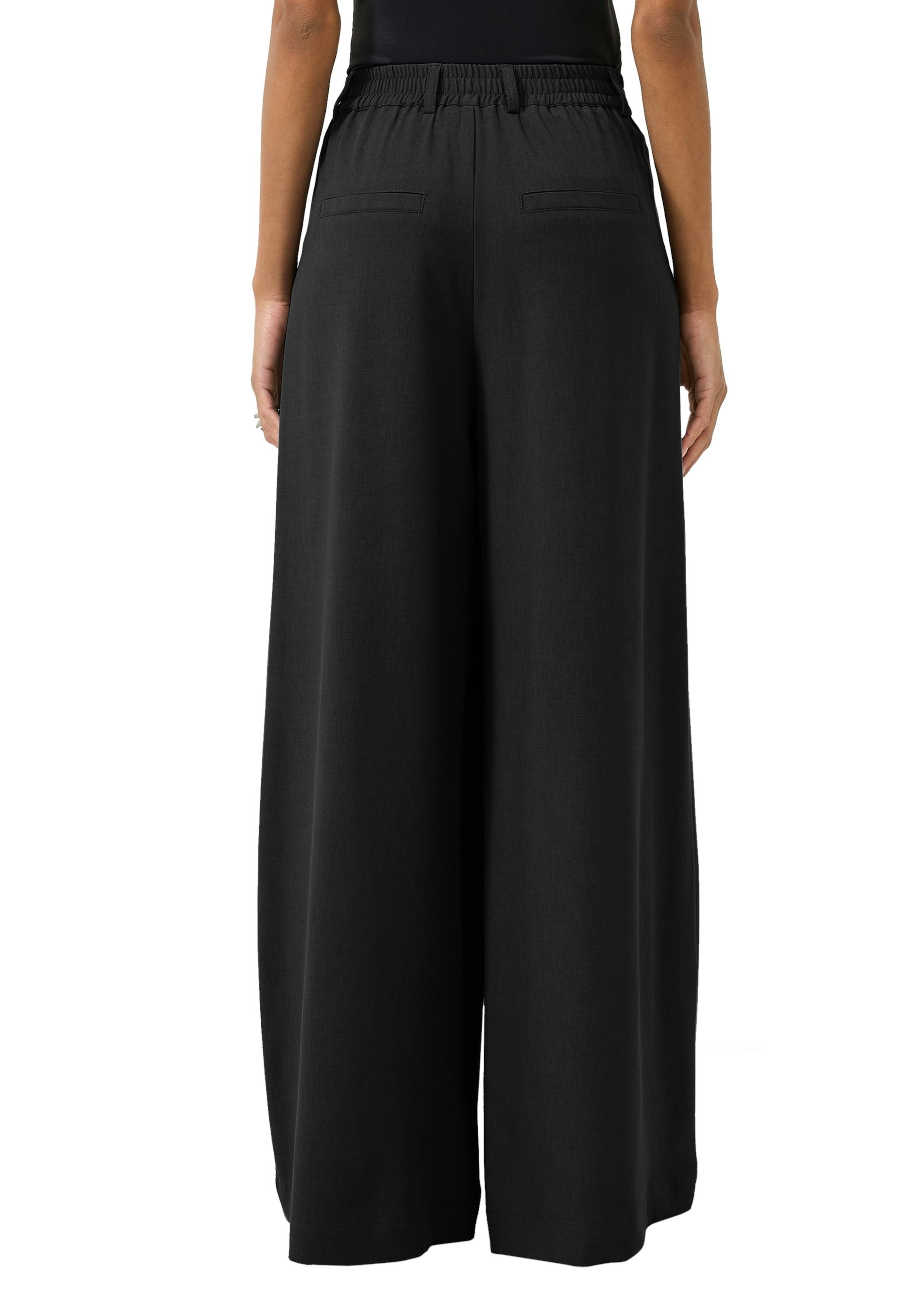 QS by S.Oliver Damen Hosen  Grey/Black