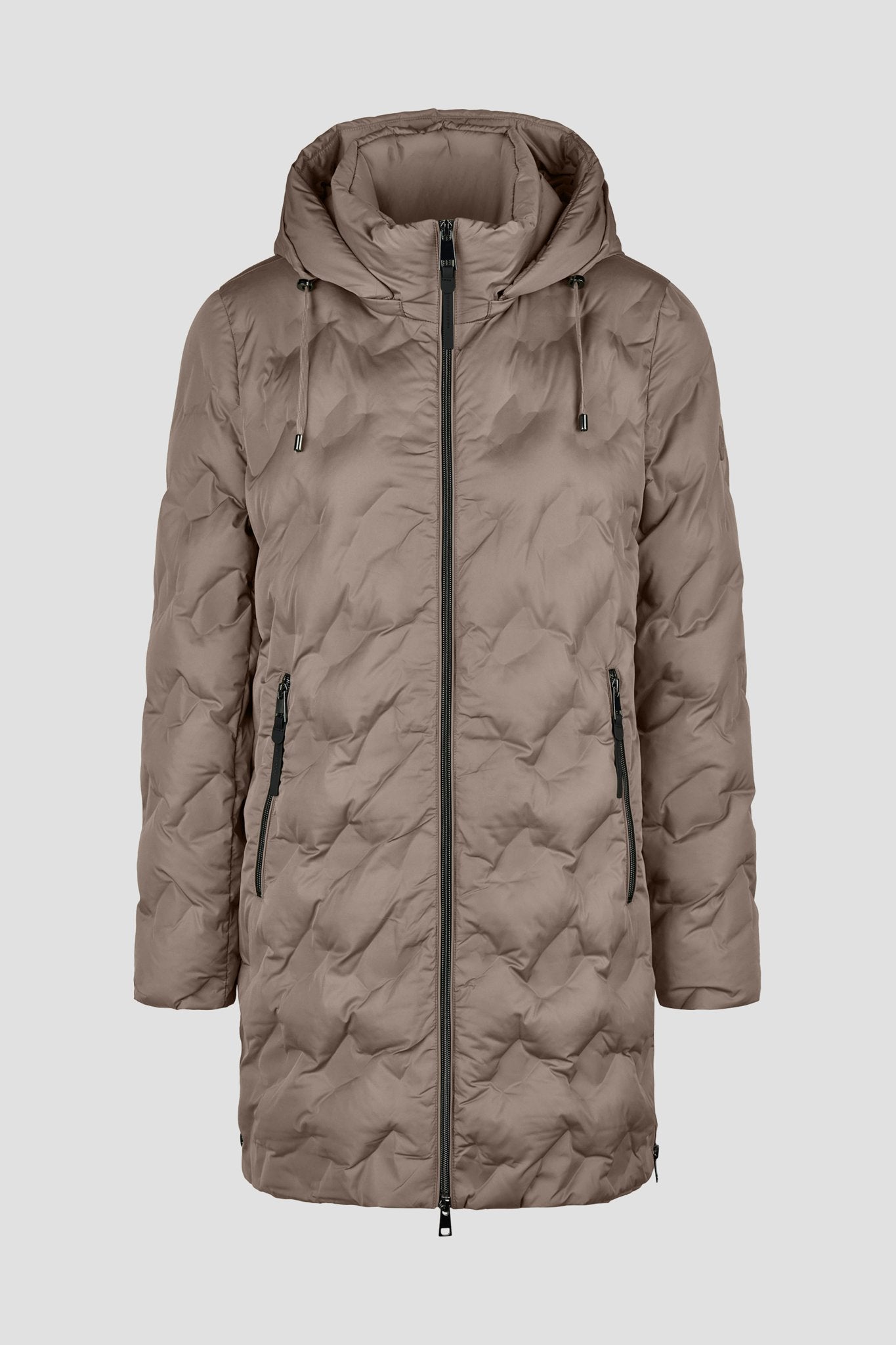 Lebek Damen Mantel  Taupe