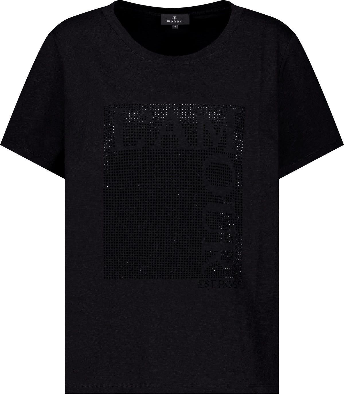 Monari Damen T-Shirts Schwarz