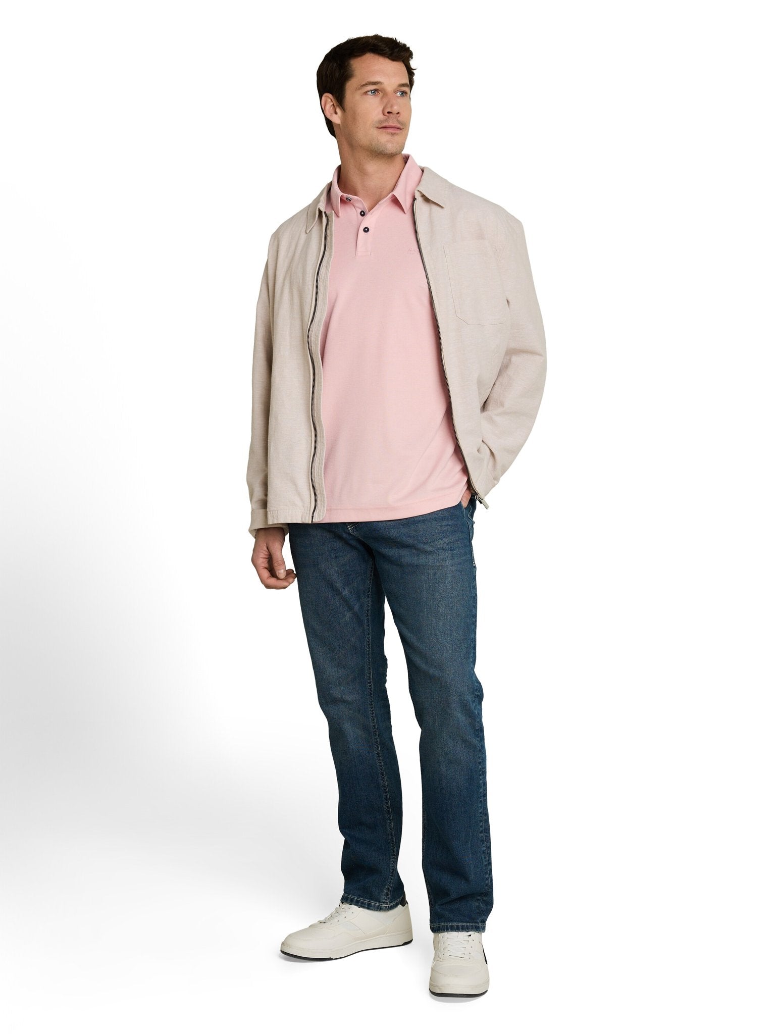 Tom Tailor Herren Polo-Shirts Twinkle Pink Tw