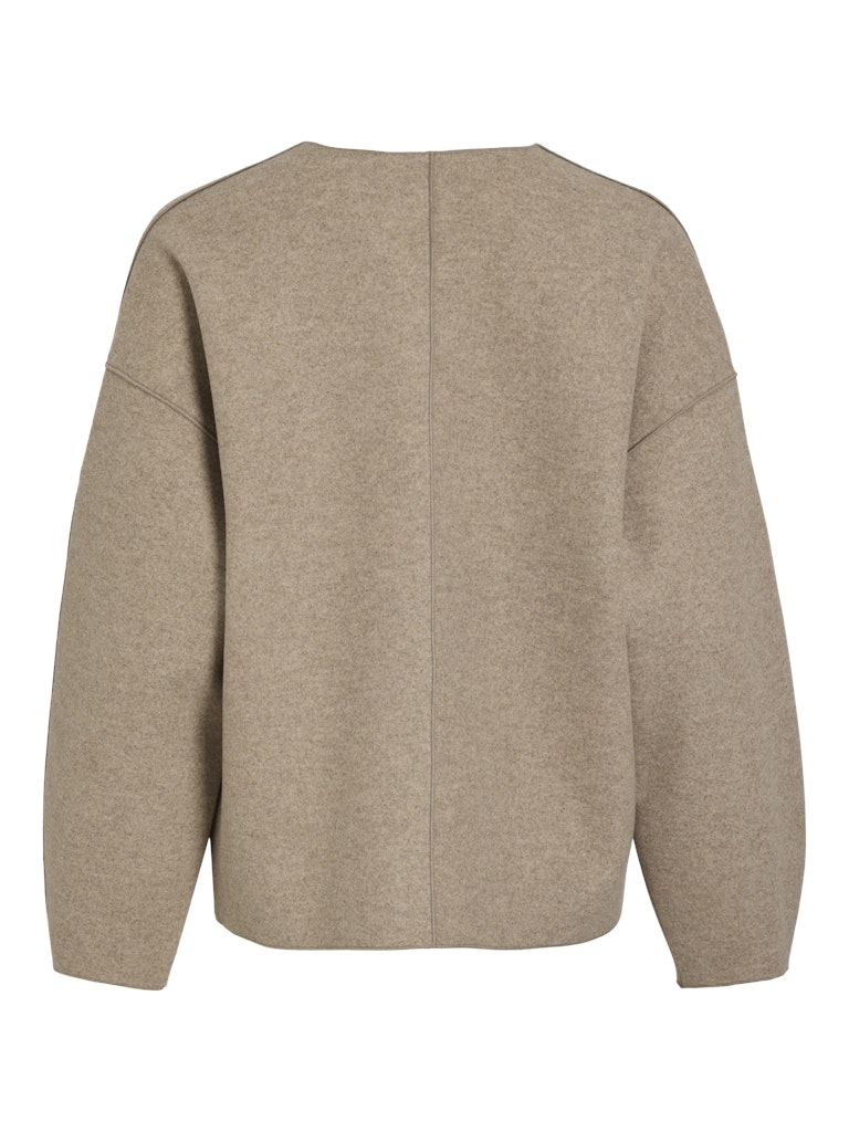 Vila Damen Jacken Natural Melange