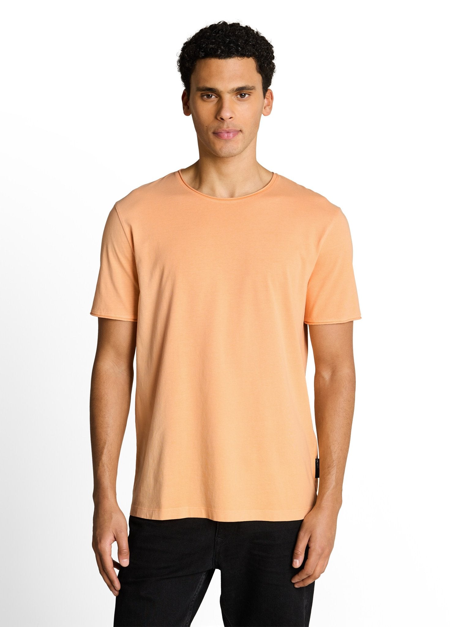 Tom Tailor denim Herren T-Shirts kurz Summer Peach Or