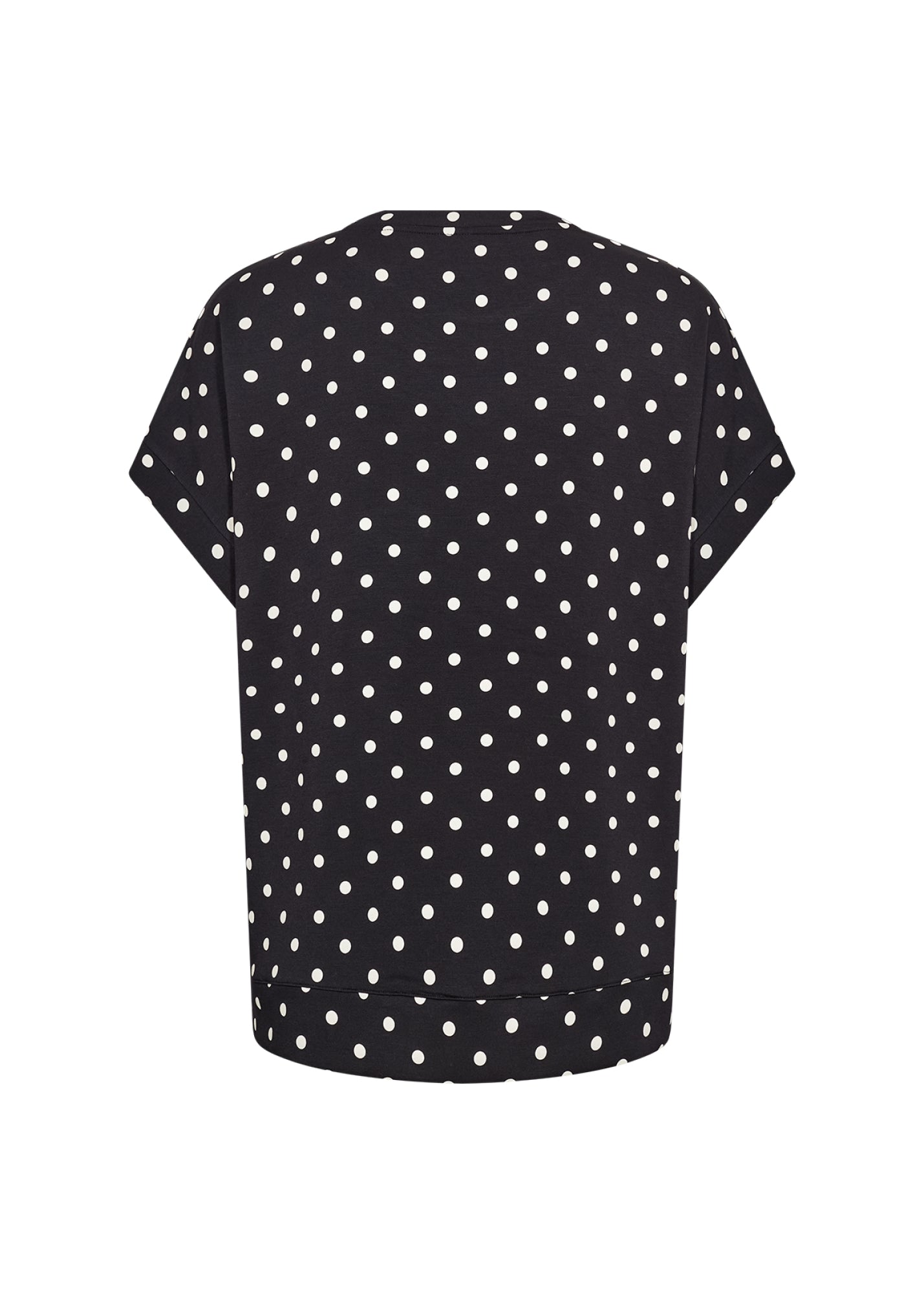 Soya Concept Damen Blusen kurz Black Combi