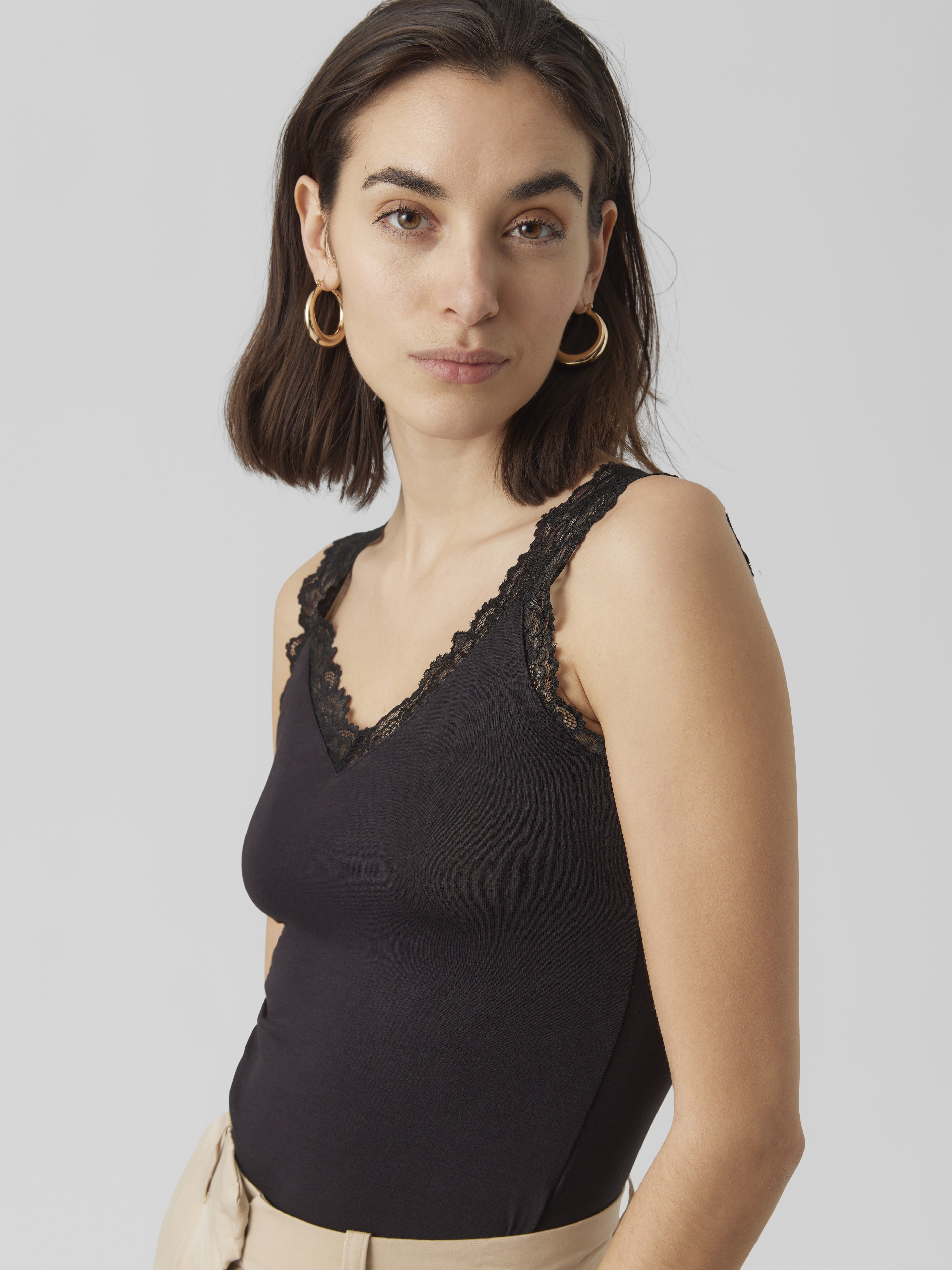 Vero Moda Damen T-Shirts Black