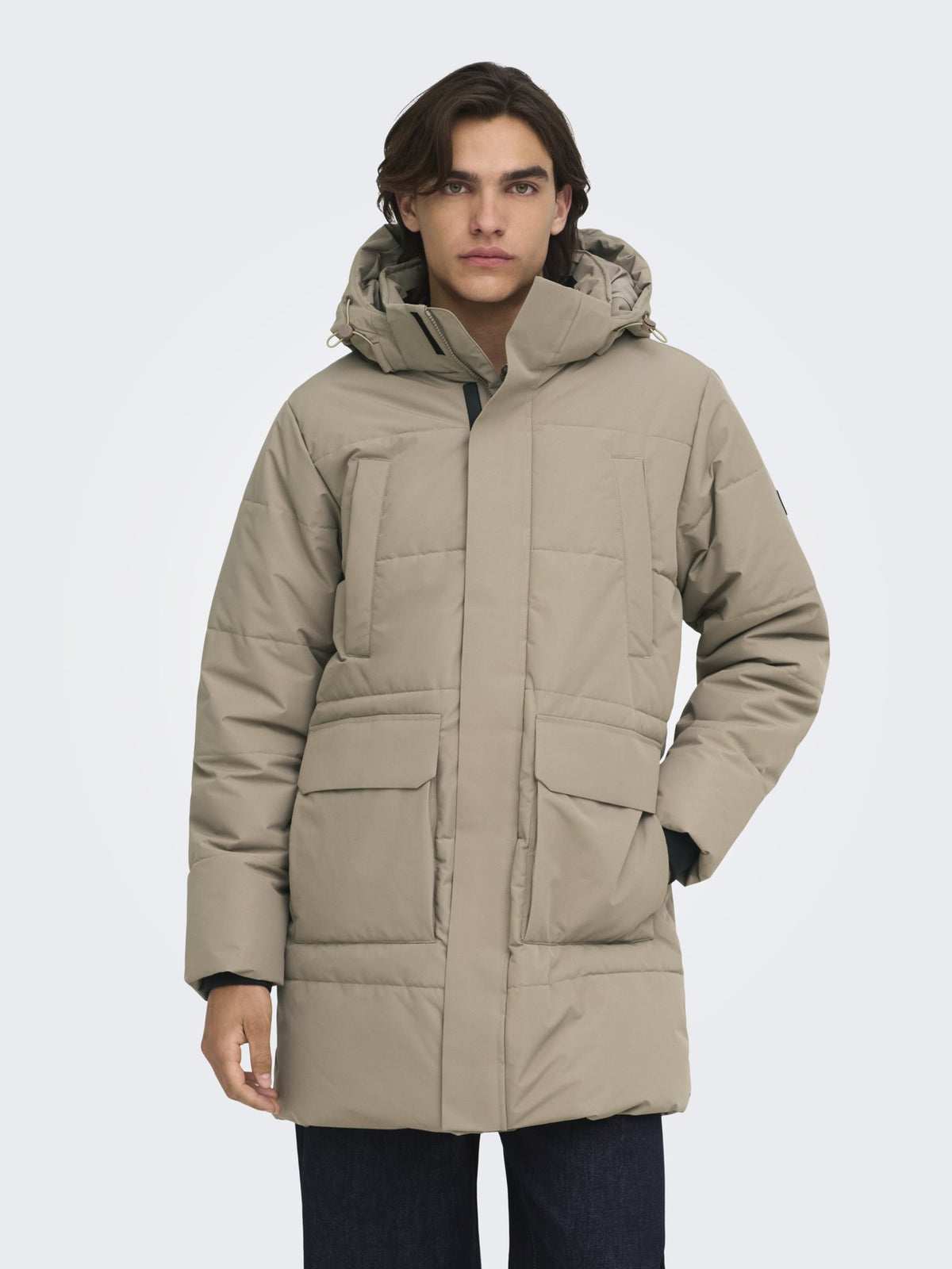 Only & Sons Herren Jacken Desert Taupe