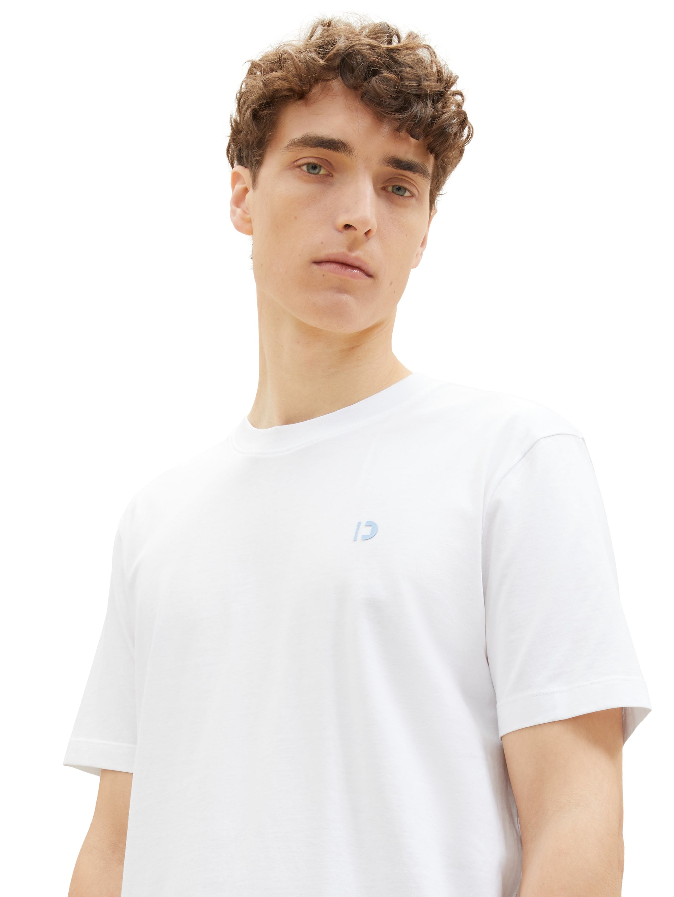 Tom Tailor denim Herren T-Shirts kurz White