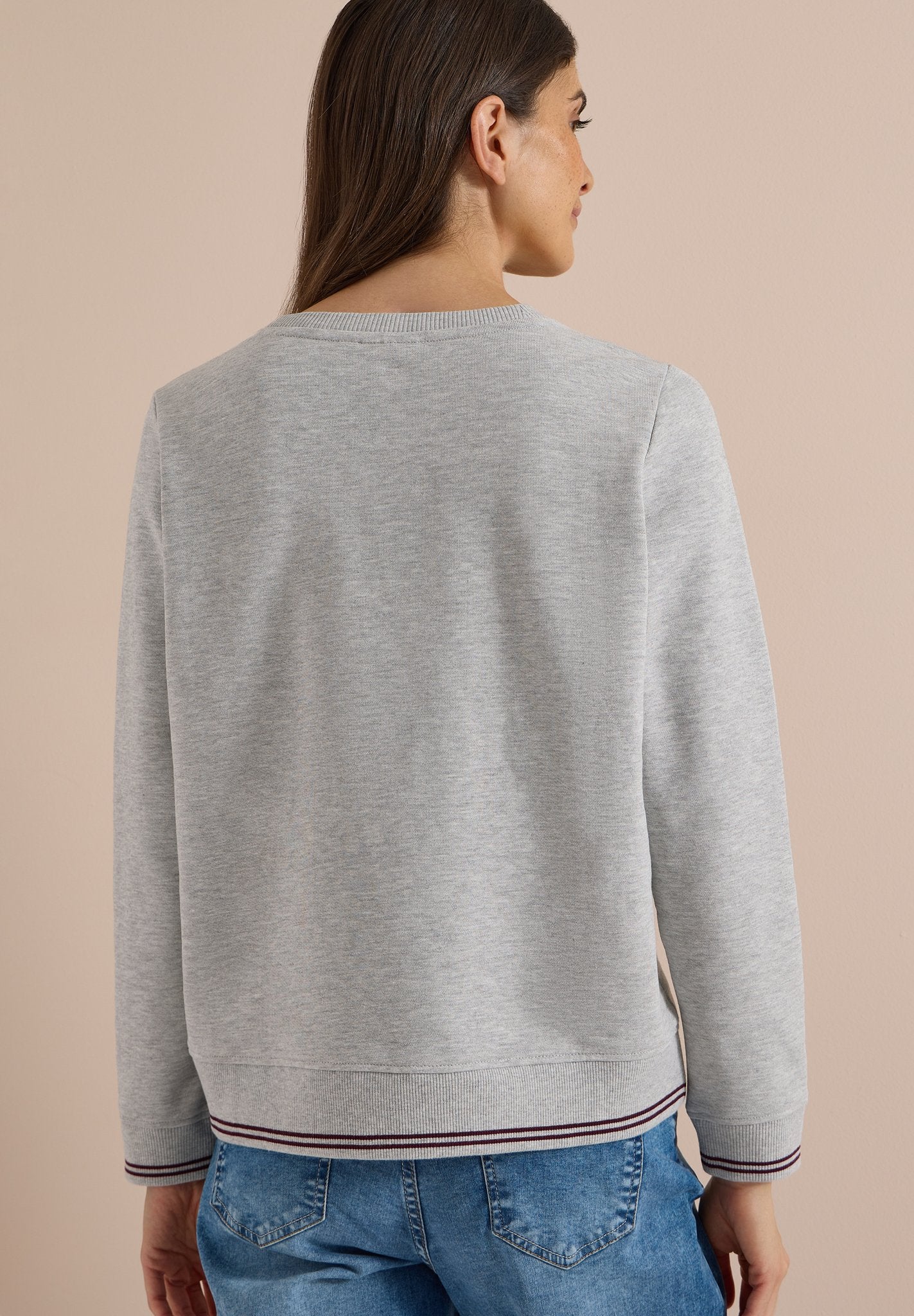Cecil Damen Pullover Light Gre