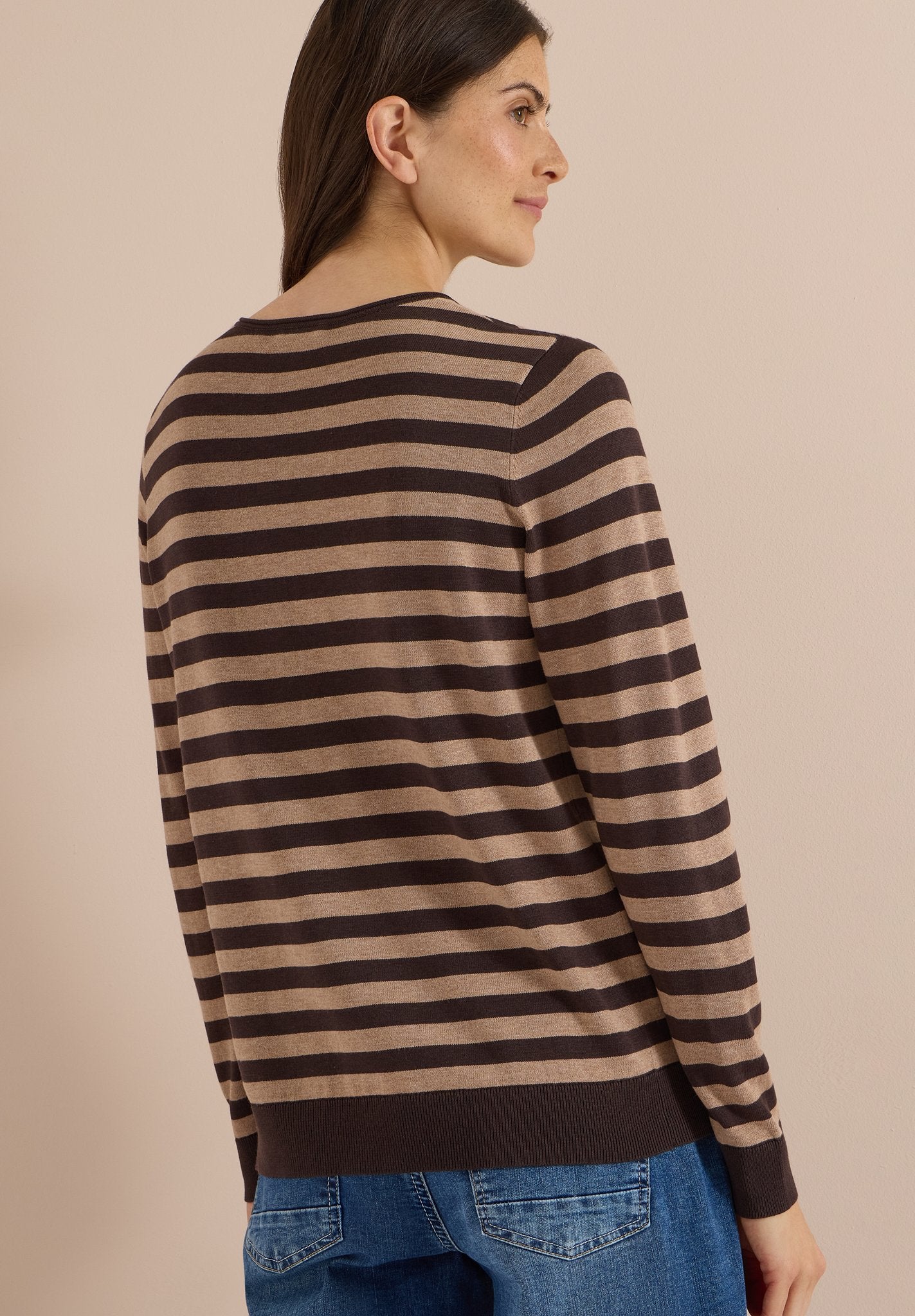 Cecil Damen Pullover  Truffle B