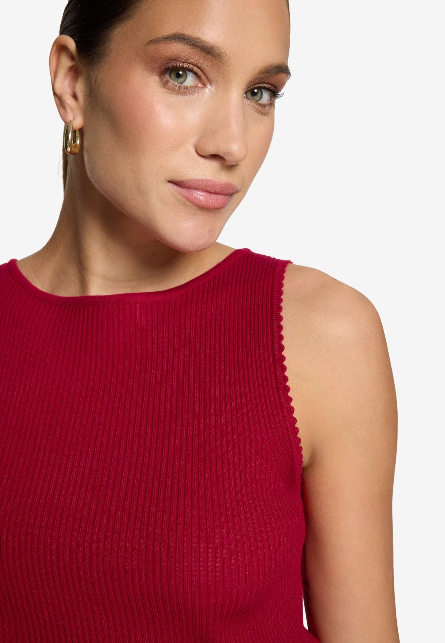 Zero Damen Pullover Candy Red