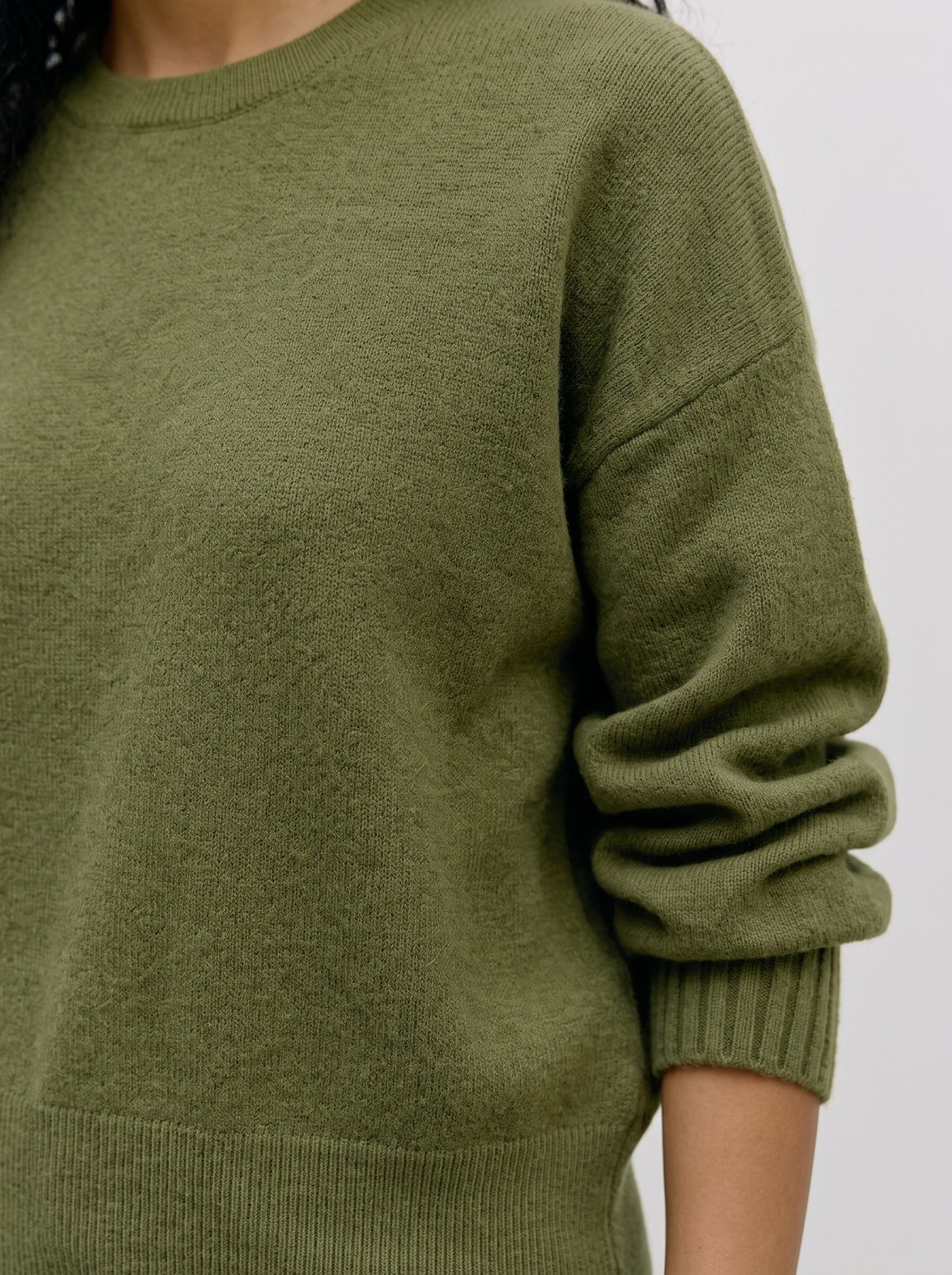 Vero Moda Damen Pullover Sphagnum/Melang