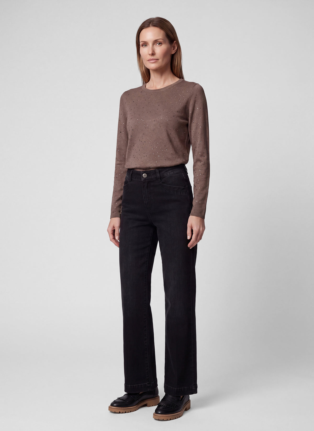 Rabe Damen Pullover Taupe