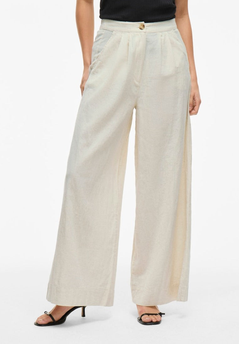Vila Damen Hosen Super Light Nat