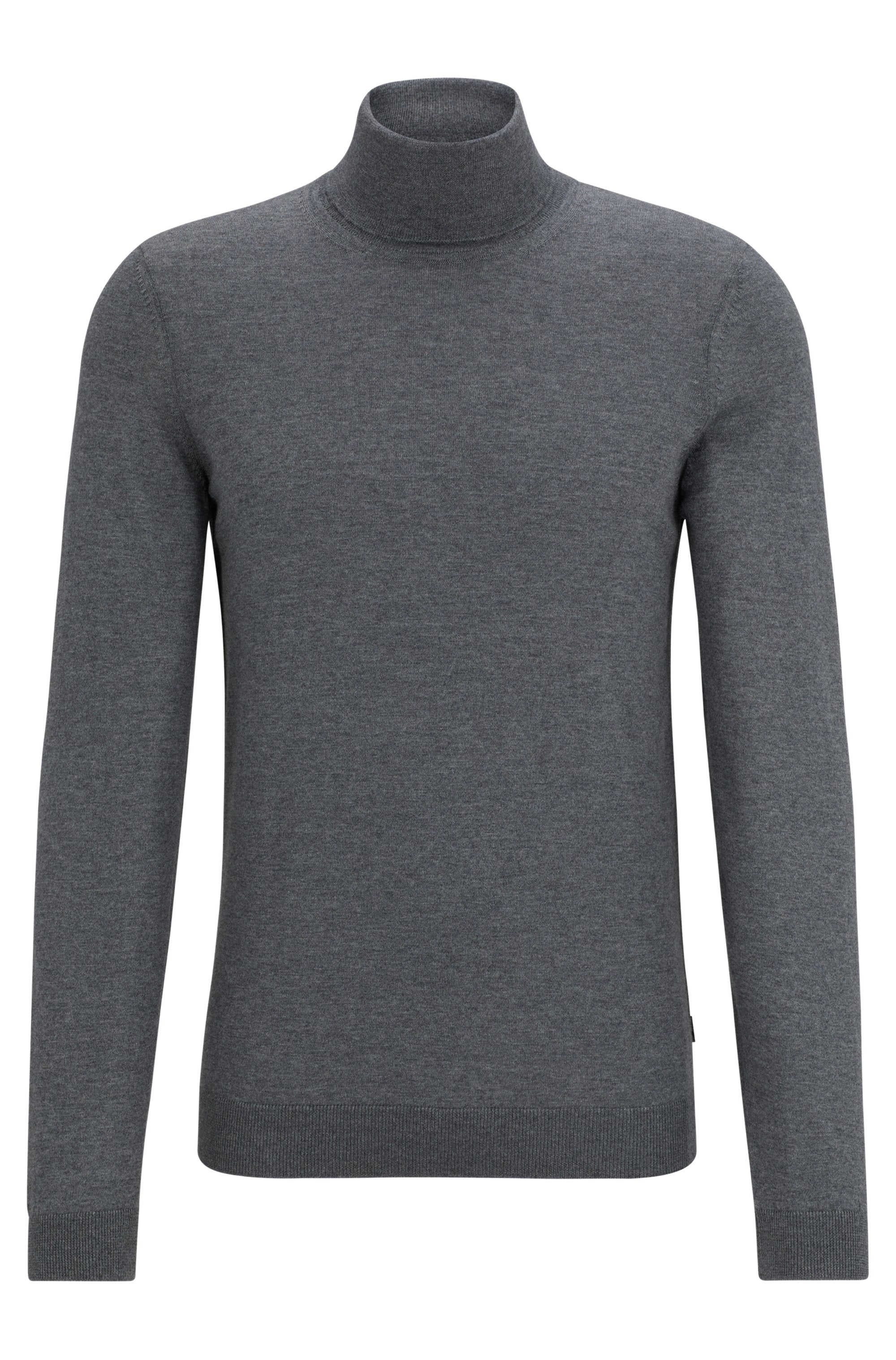 Boss Herren Pullover Medium Grey