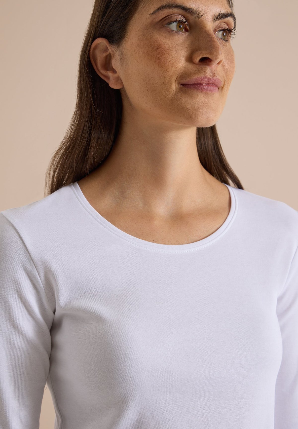 Cecil Damen T-Shirts White