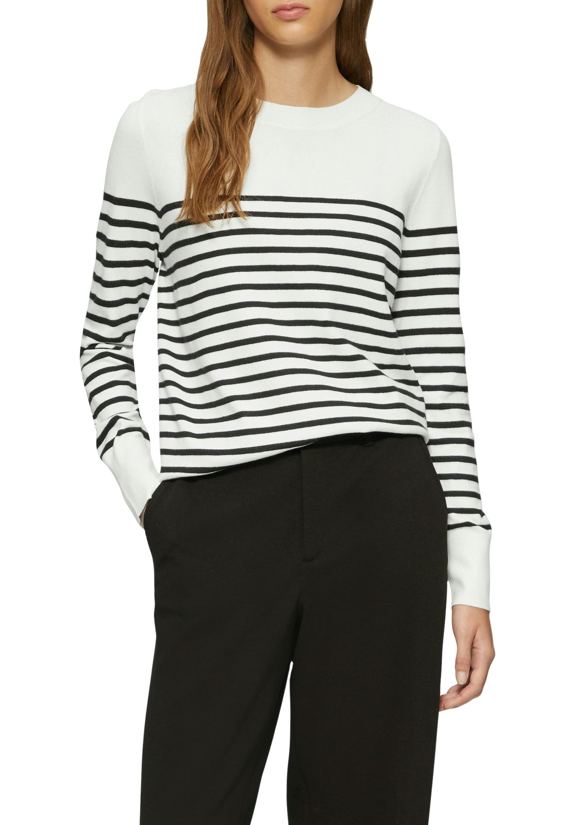 S. Oliver red Damen Pullover G White