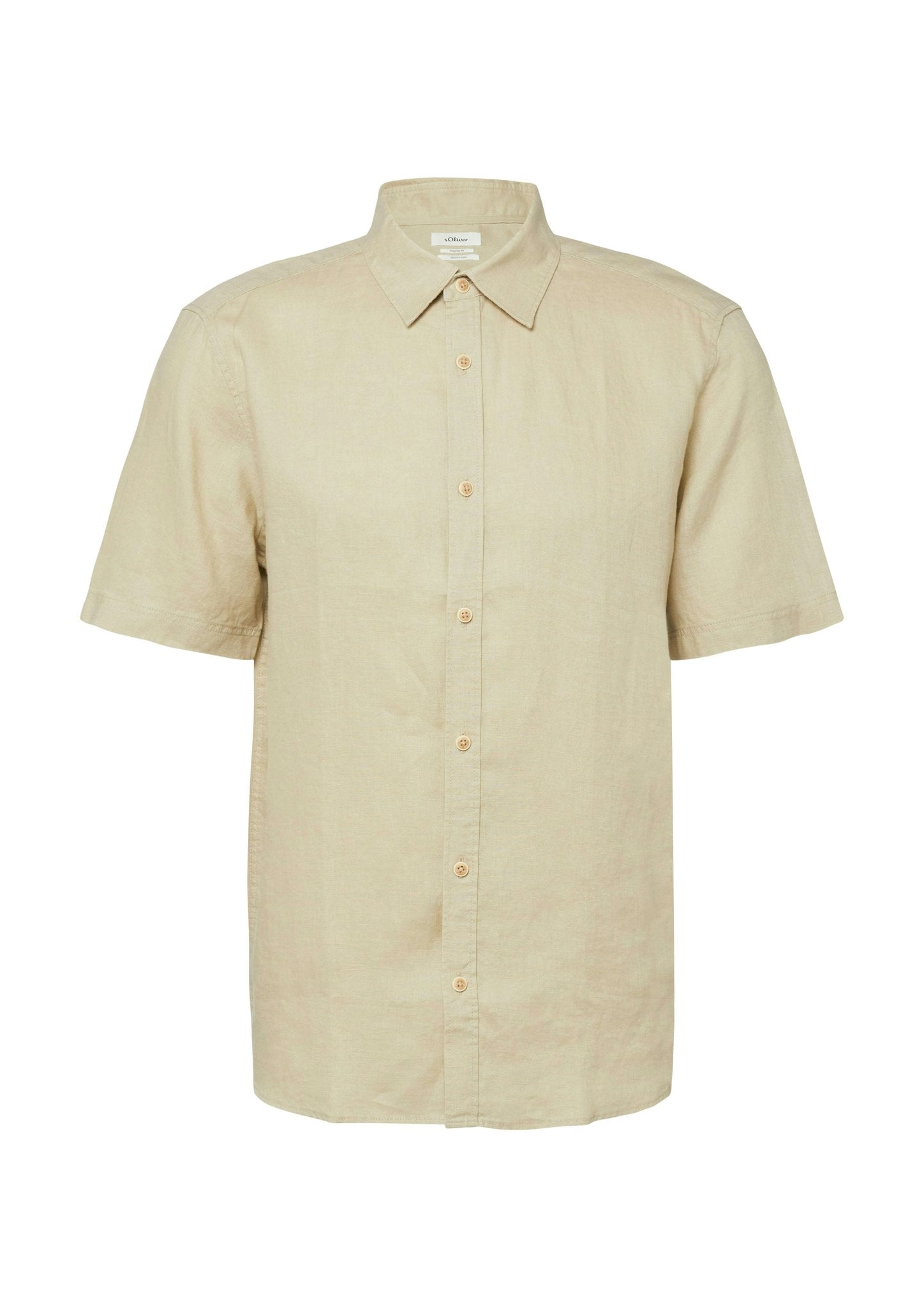 S. Oliver red Herren Hemden kurz Brown
