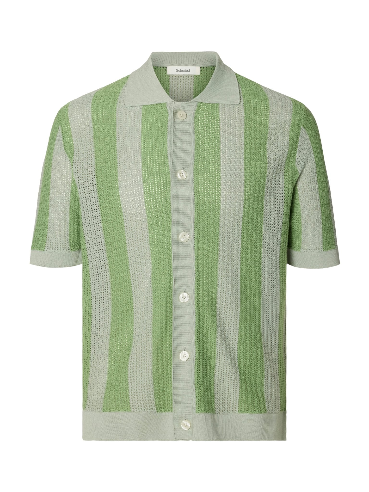 Selected homme Herren Strickjacken Aqua