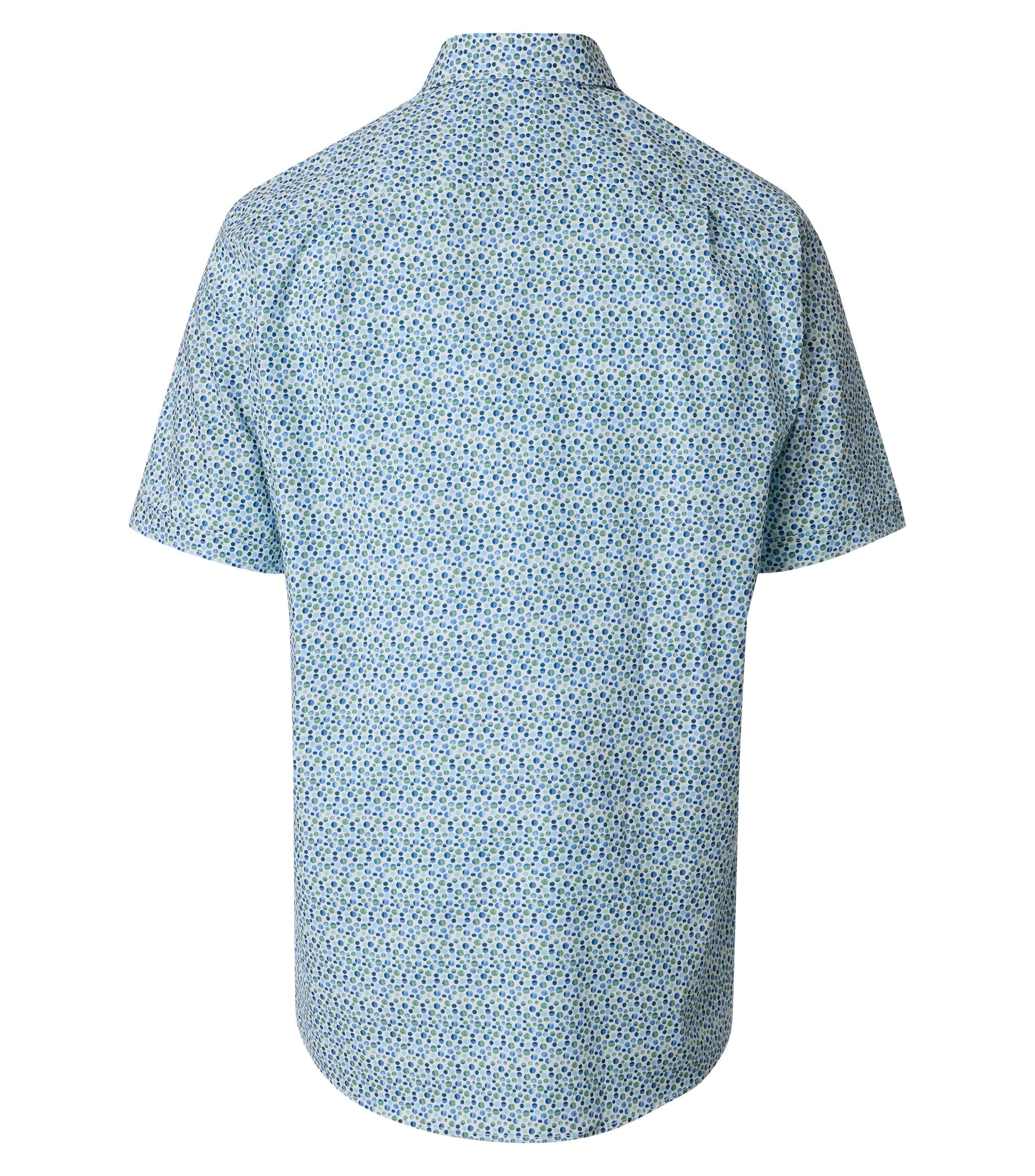 Casa Moda Herren Hemden kurz  Gruen
