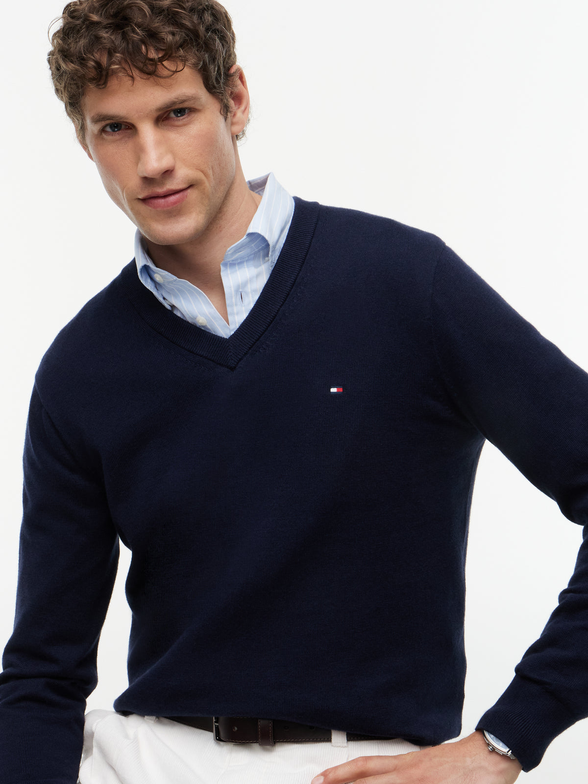 Tommy Hilfiger Herren Sweatshirts Dw Blue