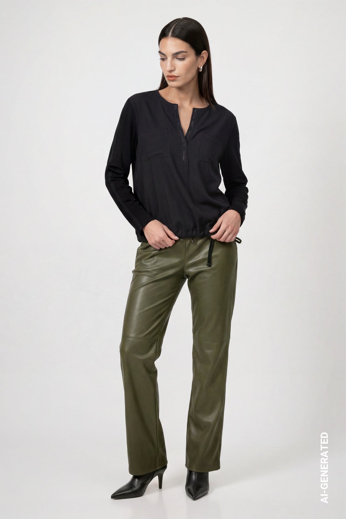 Monari Damen T-Shirts  Schwarz