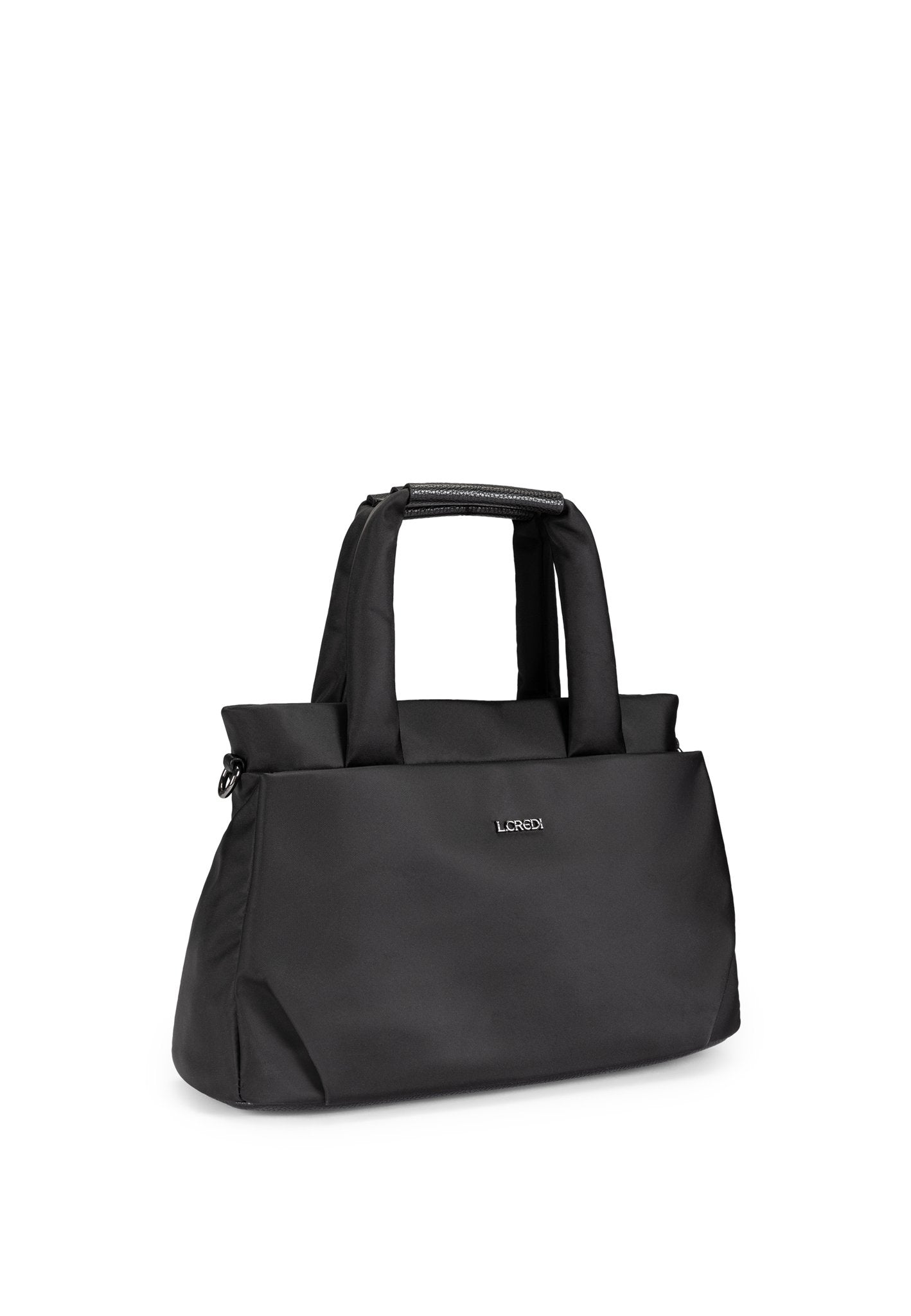 L.Credi Handtasche Schwarz