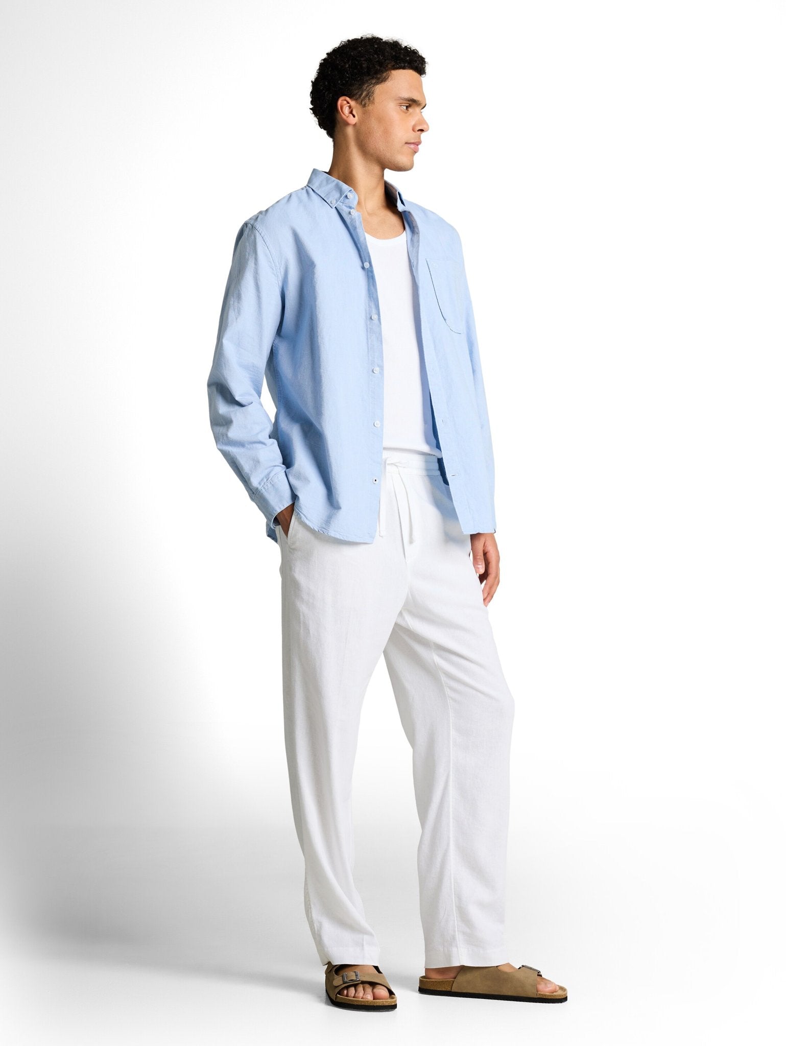 Tom Tailor denim Herren Hosen White