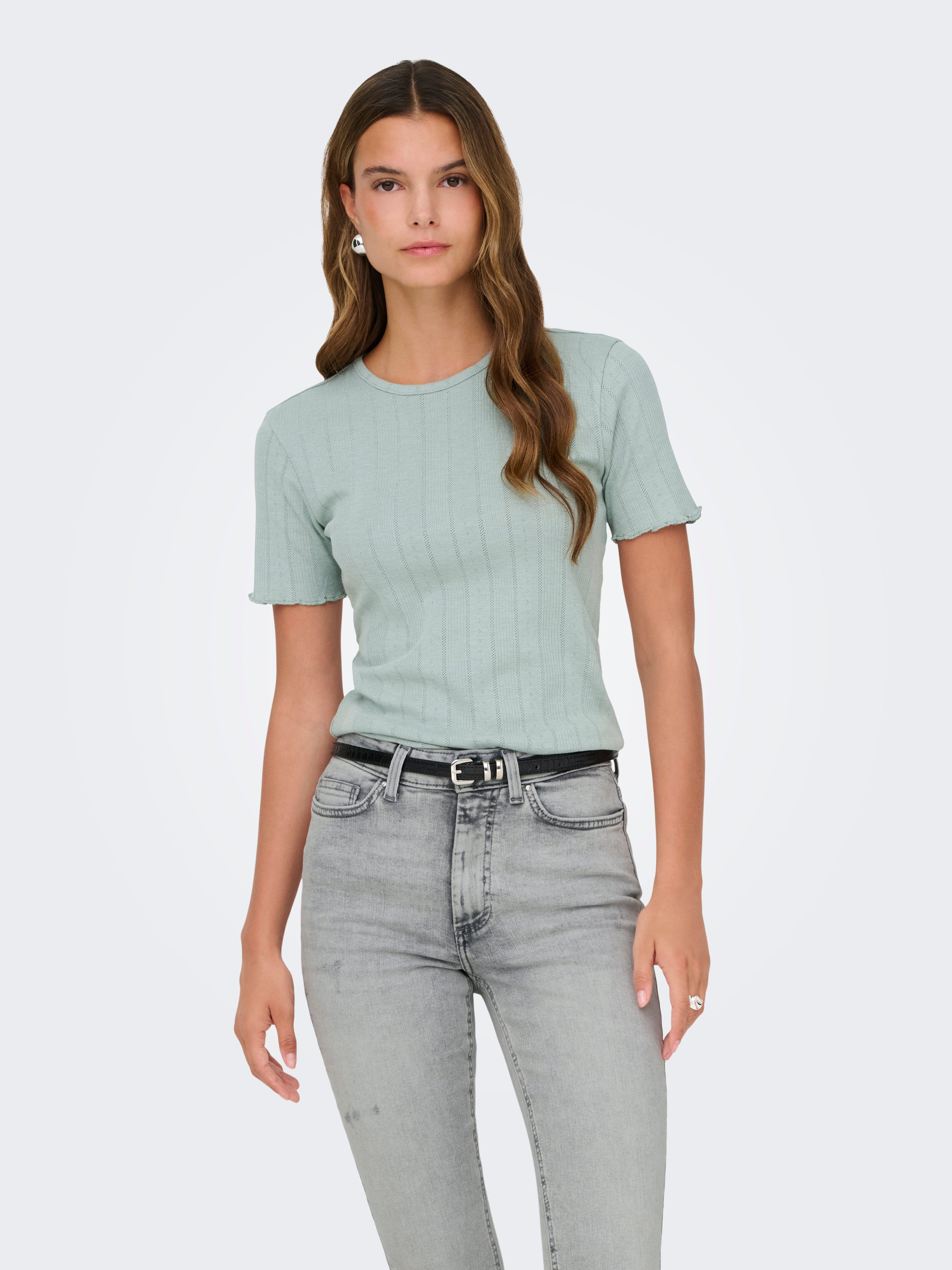 only Damen Tops Jadeite