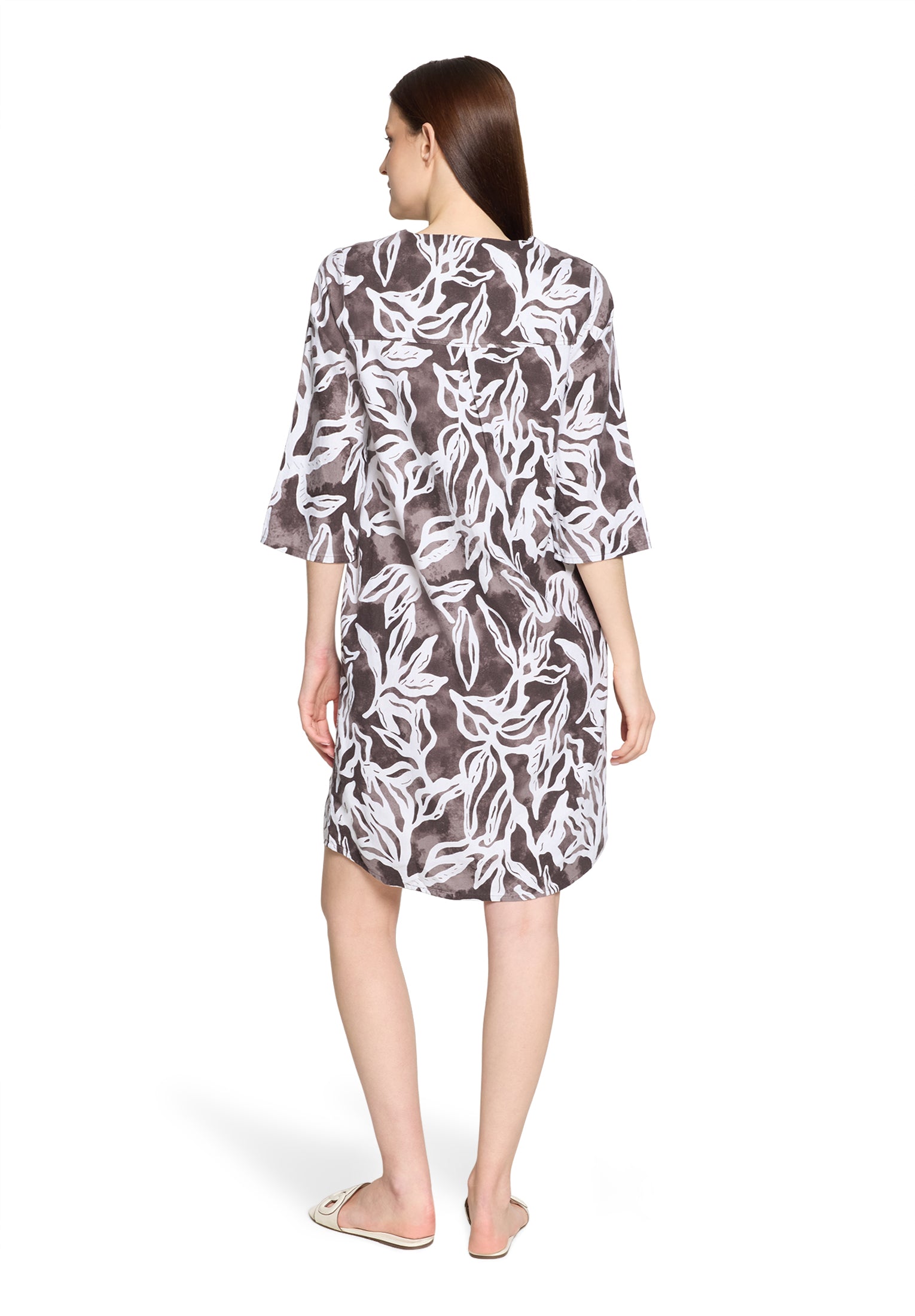 Cartoon Damen Kleider Cream/Brown