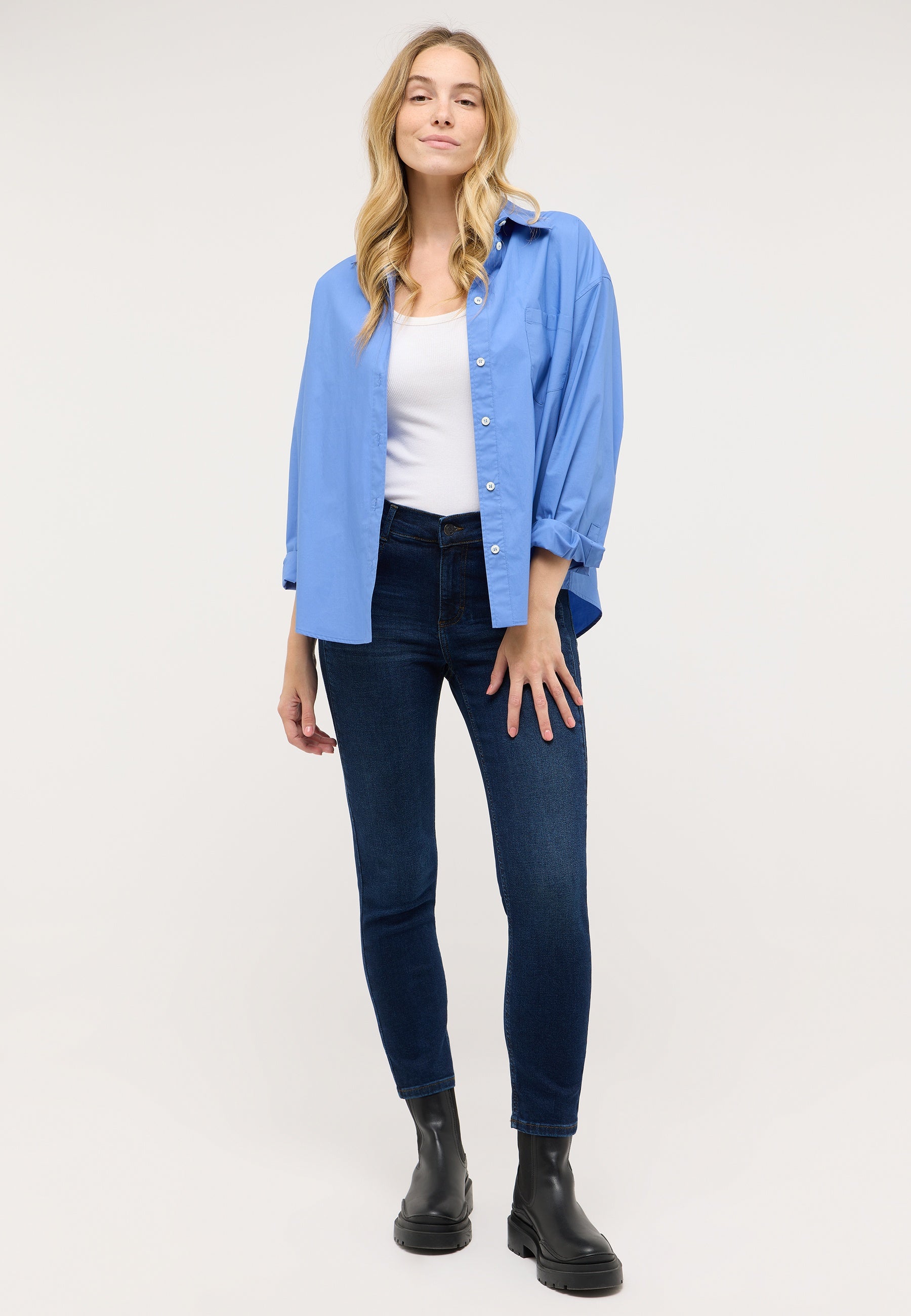 Angels Damen Jeans  Dark Indig