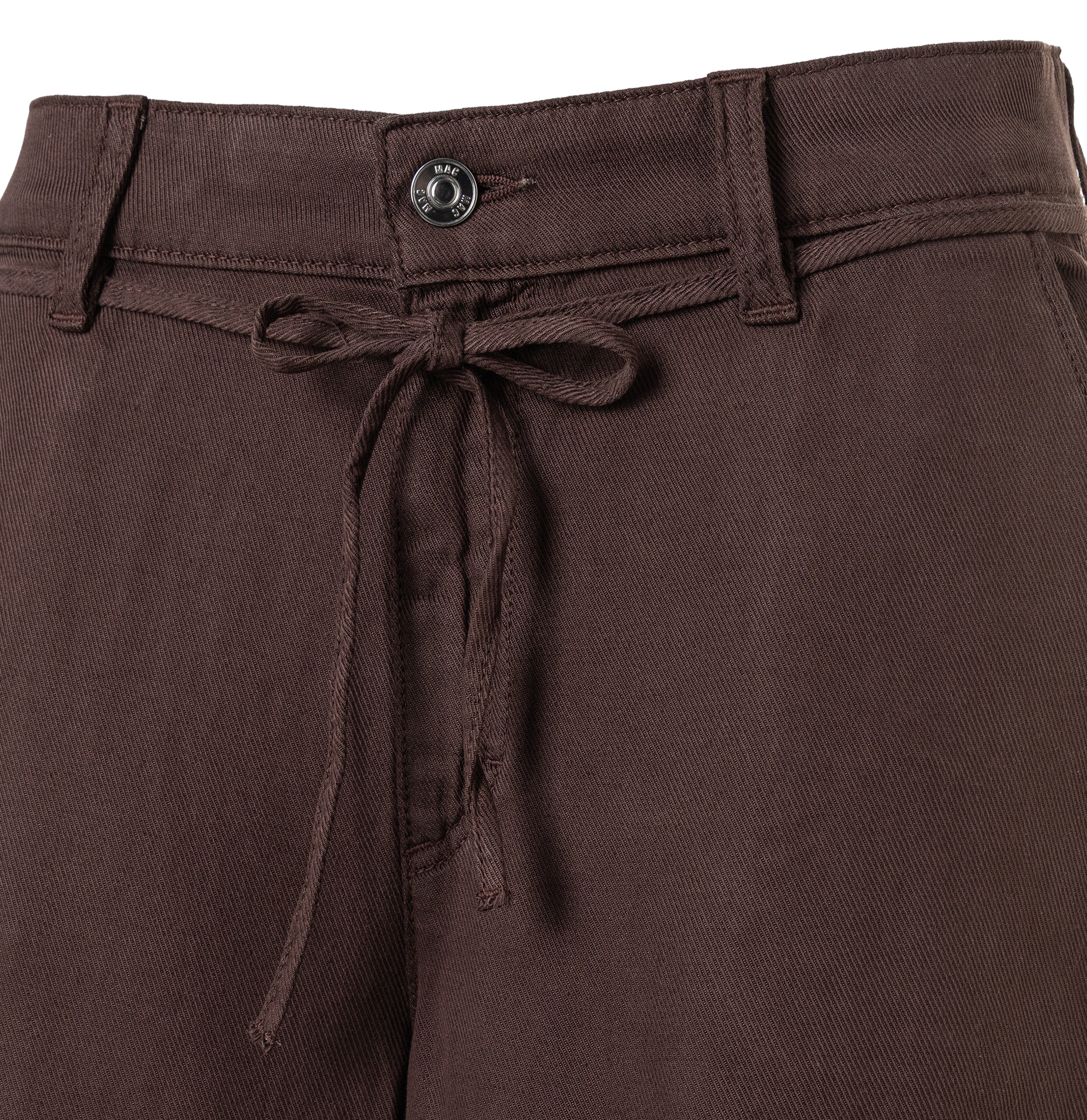 Mac Damen Hosen Truffle Brown P