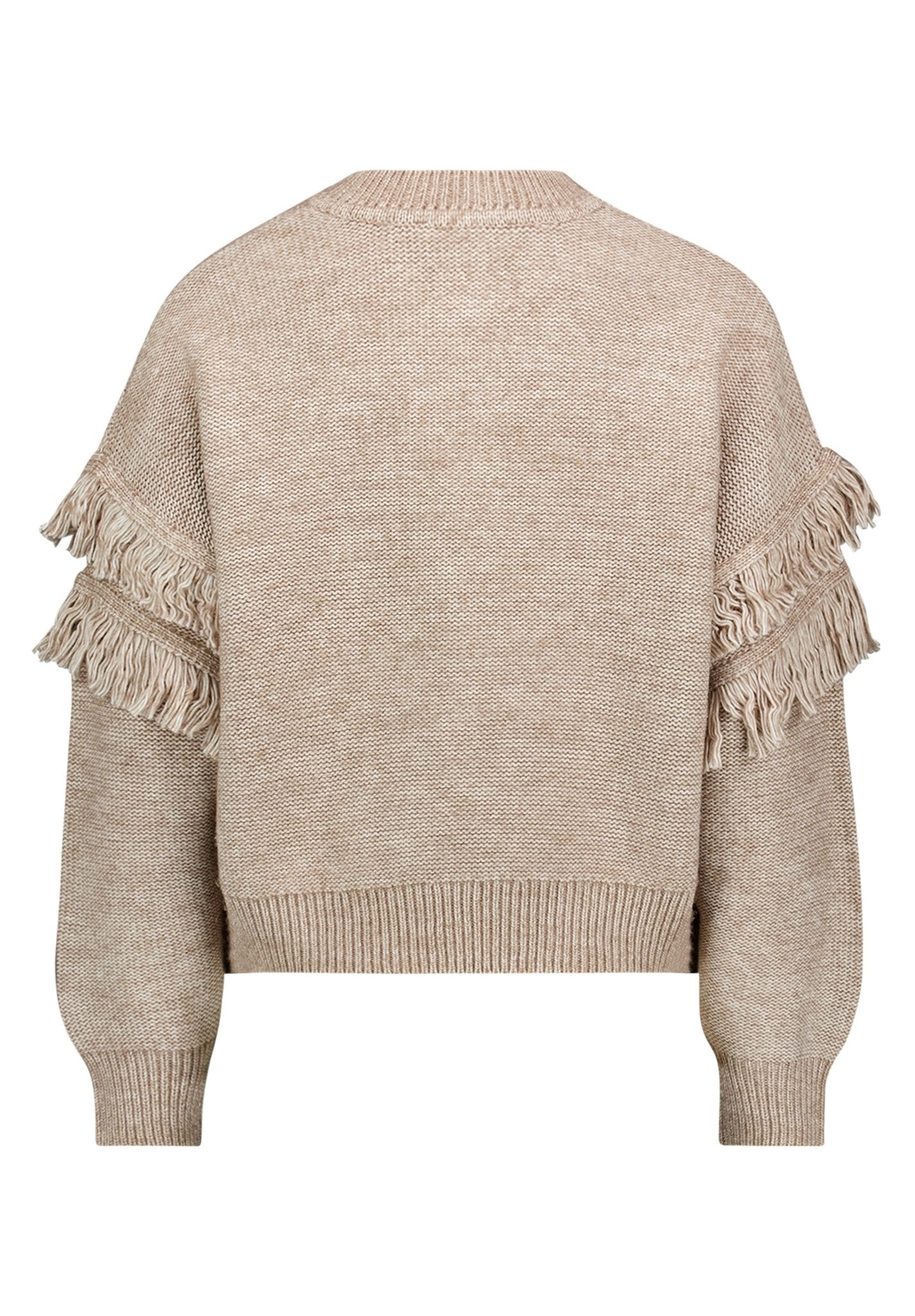 Betty & Co Damen Pullover Taupe Melange