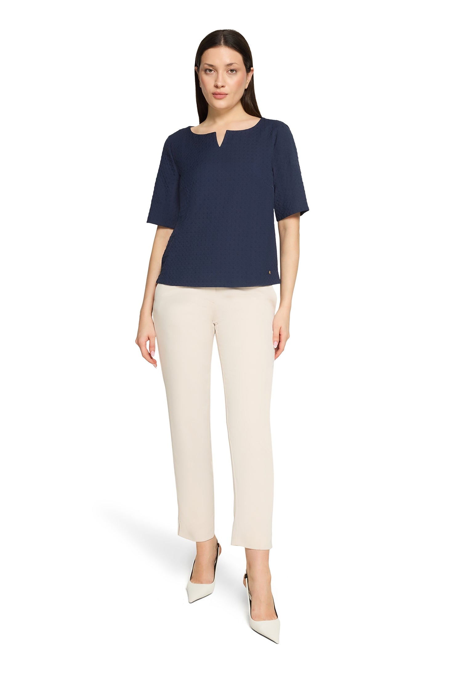 Betty & Co Damen Blusen Navy Blue