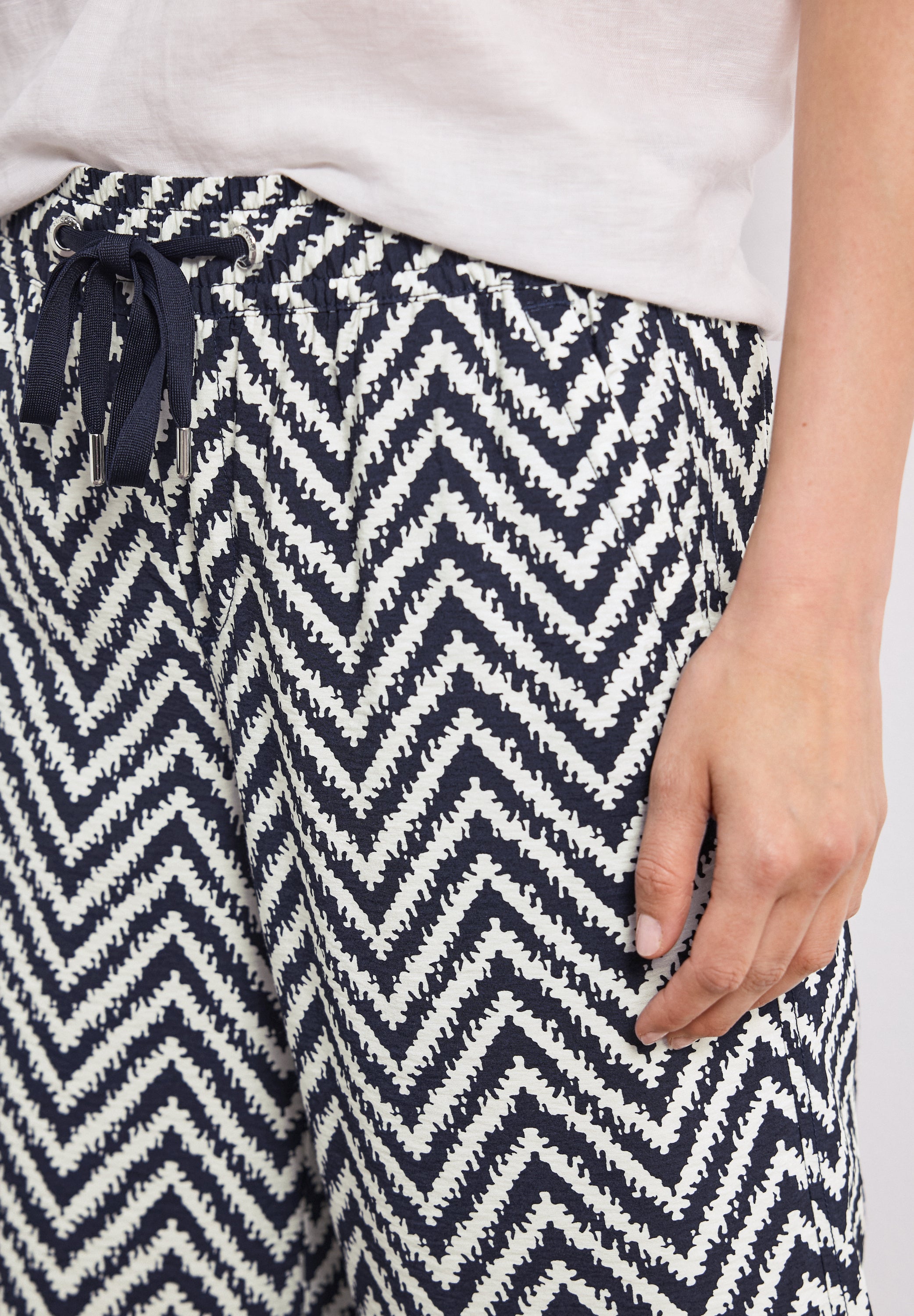 Street One Damen Hosen  Deep Blue
