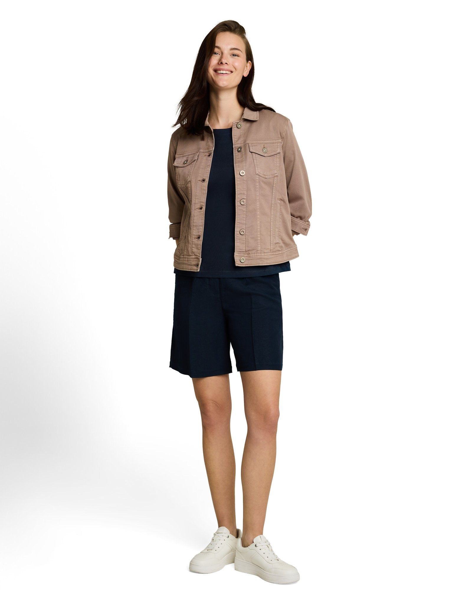 Tom Tailor Damen T-Shirts Sky Captain Blu