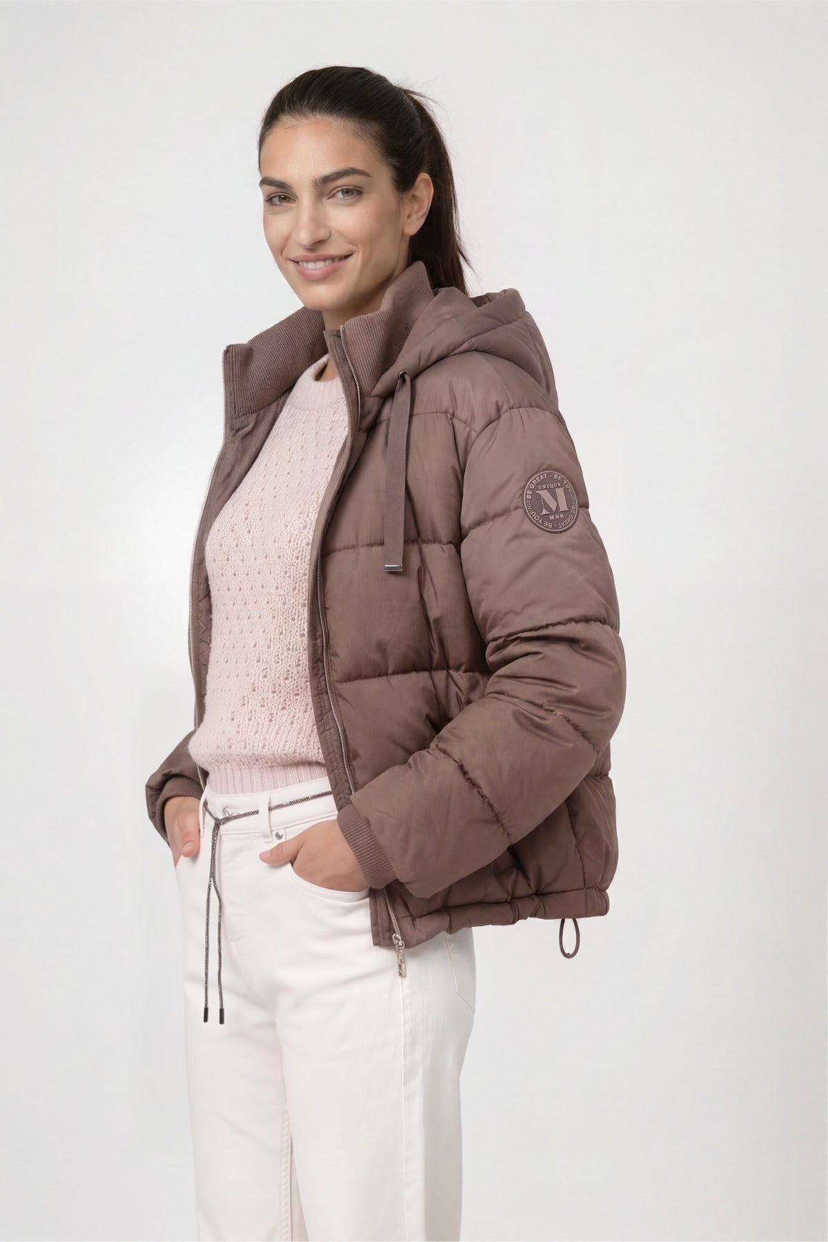 Monari Damen Jacken  Taupe