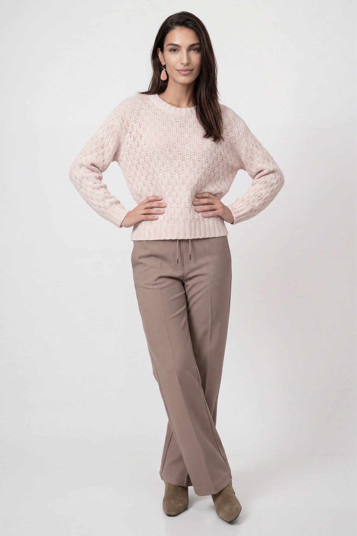 Monari Damen Pullover Rosewater