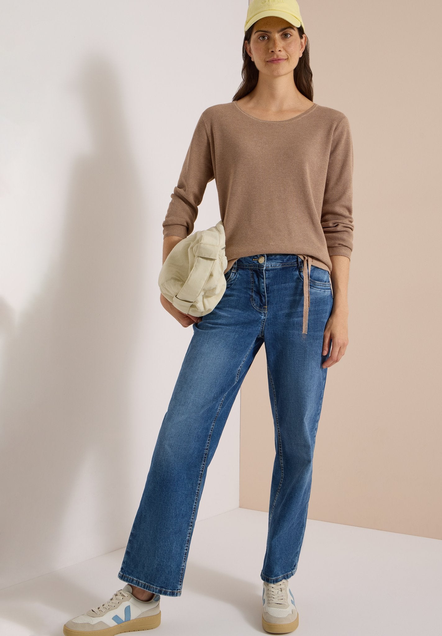 Cecil Damen Pullover  Creamy Mo