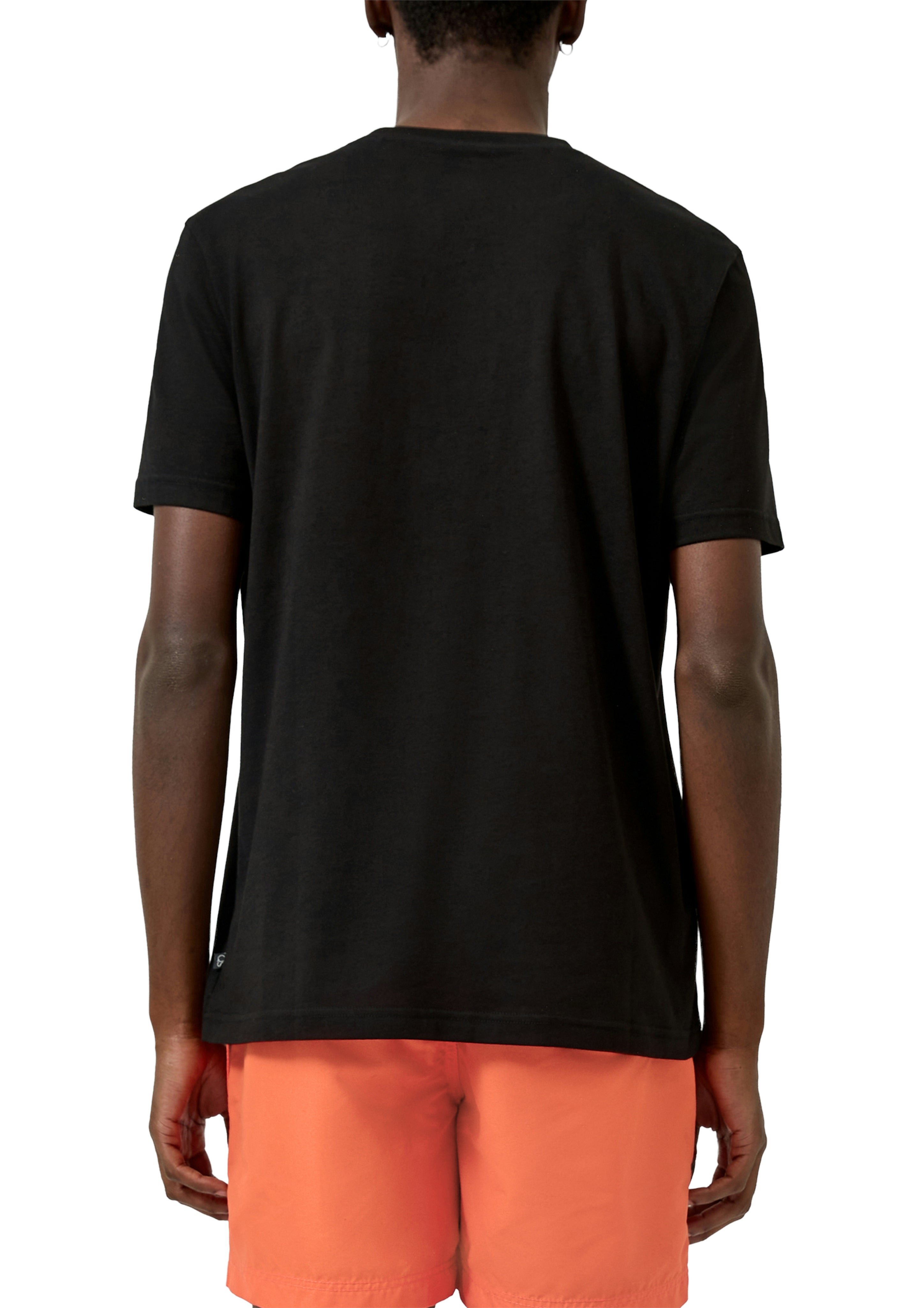 QS by S.Oliver Herren T-Shirts kurz Grey/Black