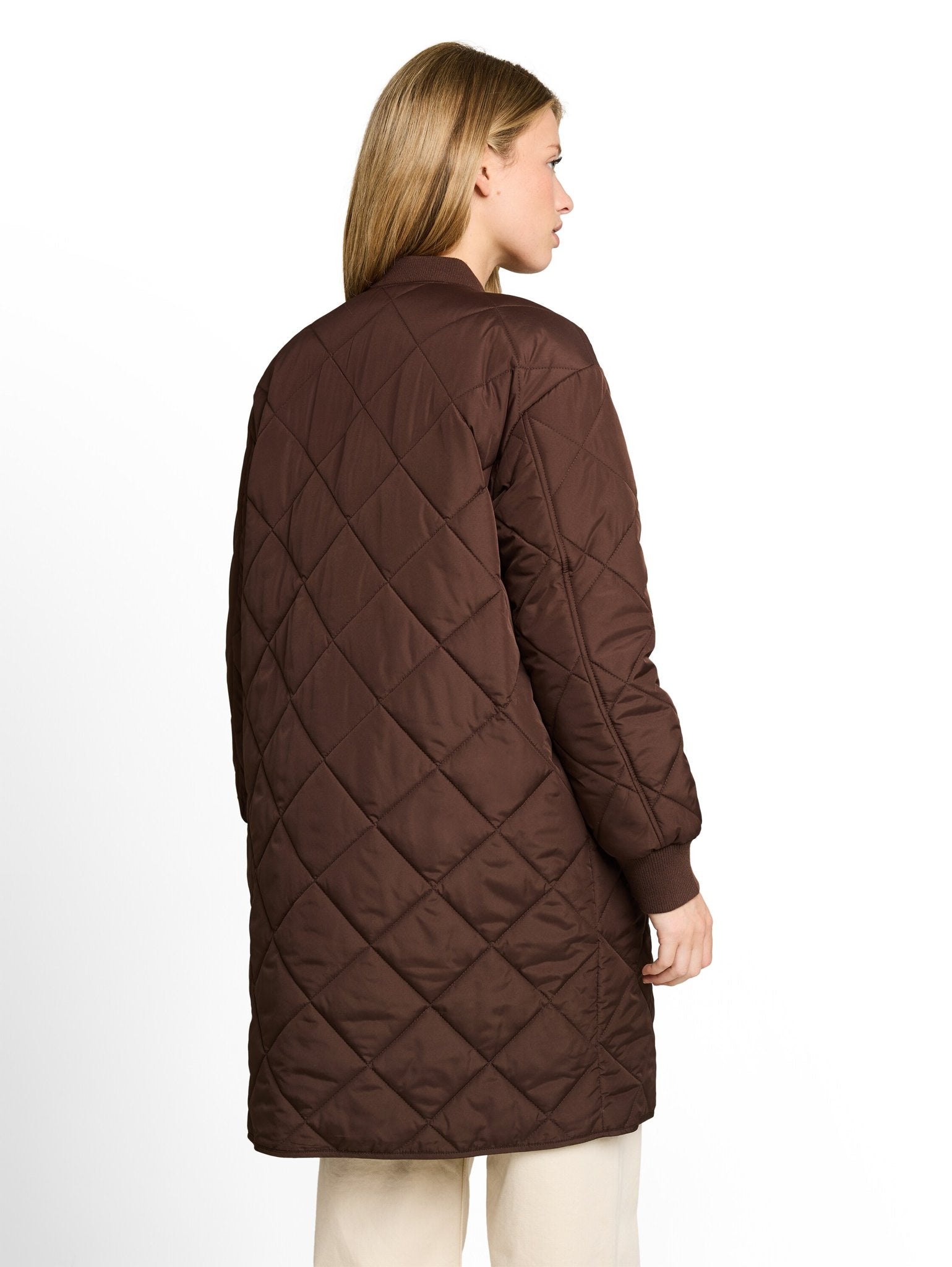 Tom Tailor denim Damen Mantel Cool Dark Brown