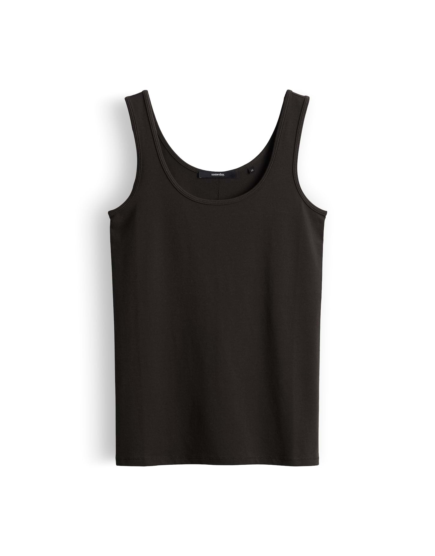 Someday Damen T-Shirts Dark Truffle