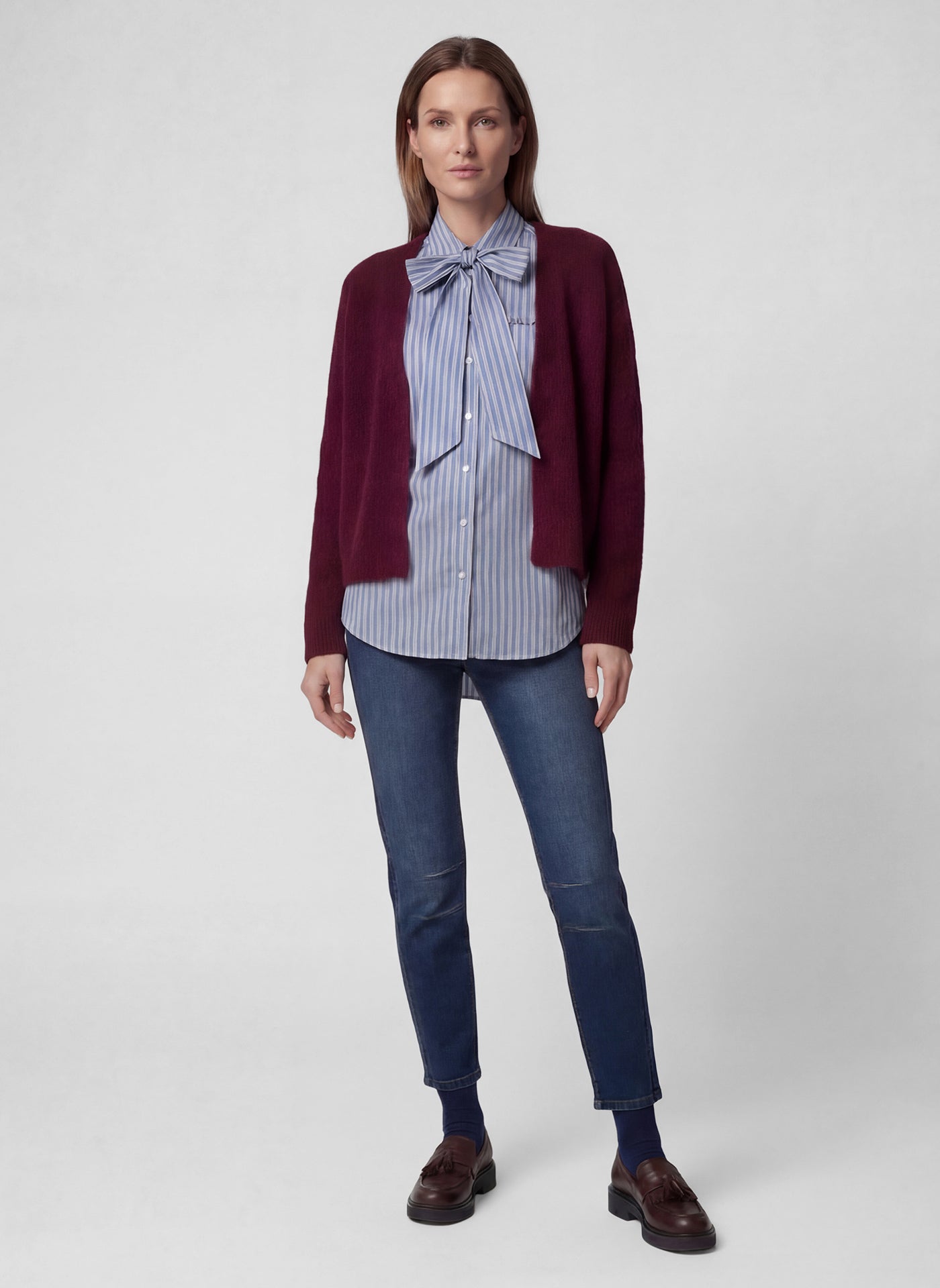 Rabe Damen Strickjacken Merlot