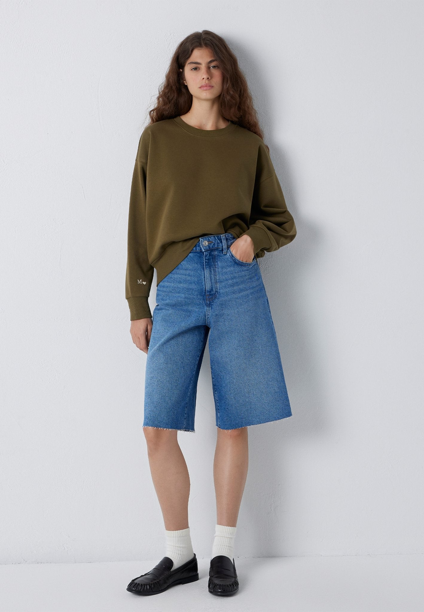 Mavi Damen T-Shirts Dark Olive