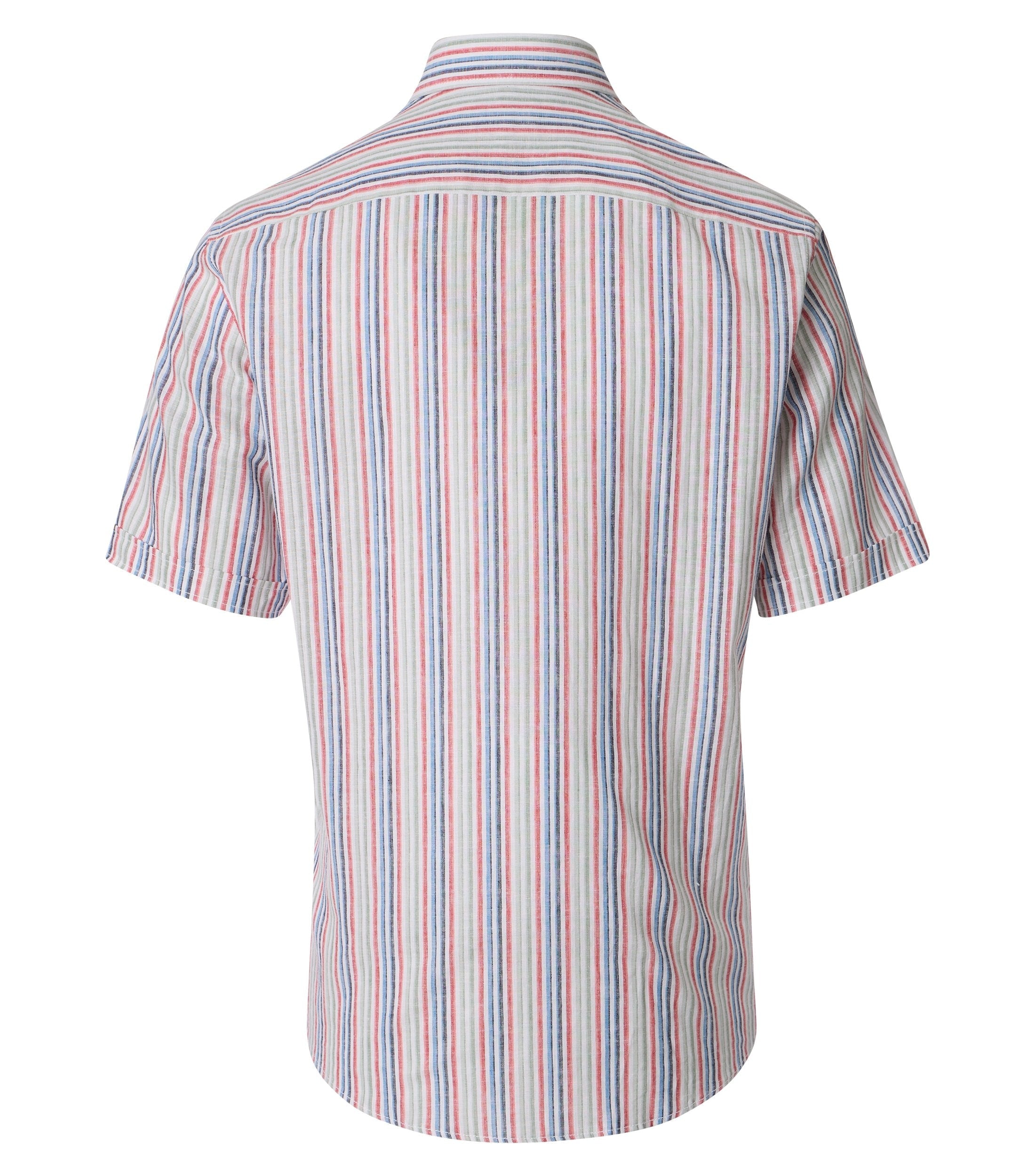Casa Moda Herren Hemden kurz  Gruen