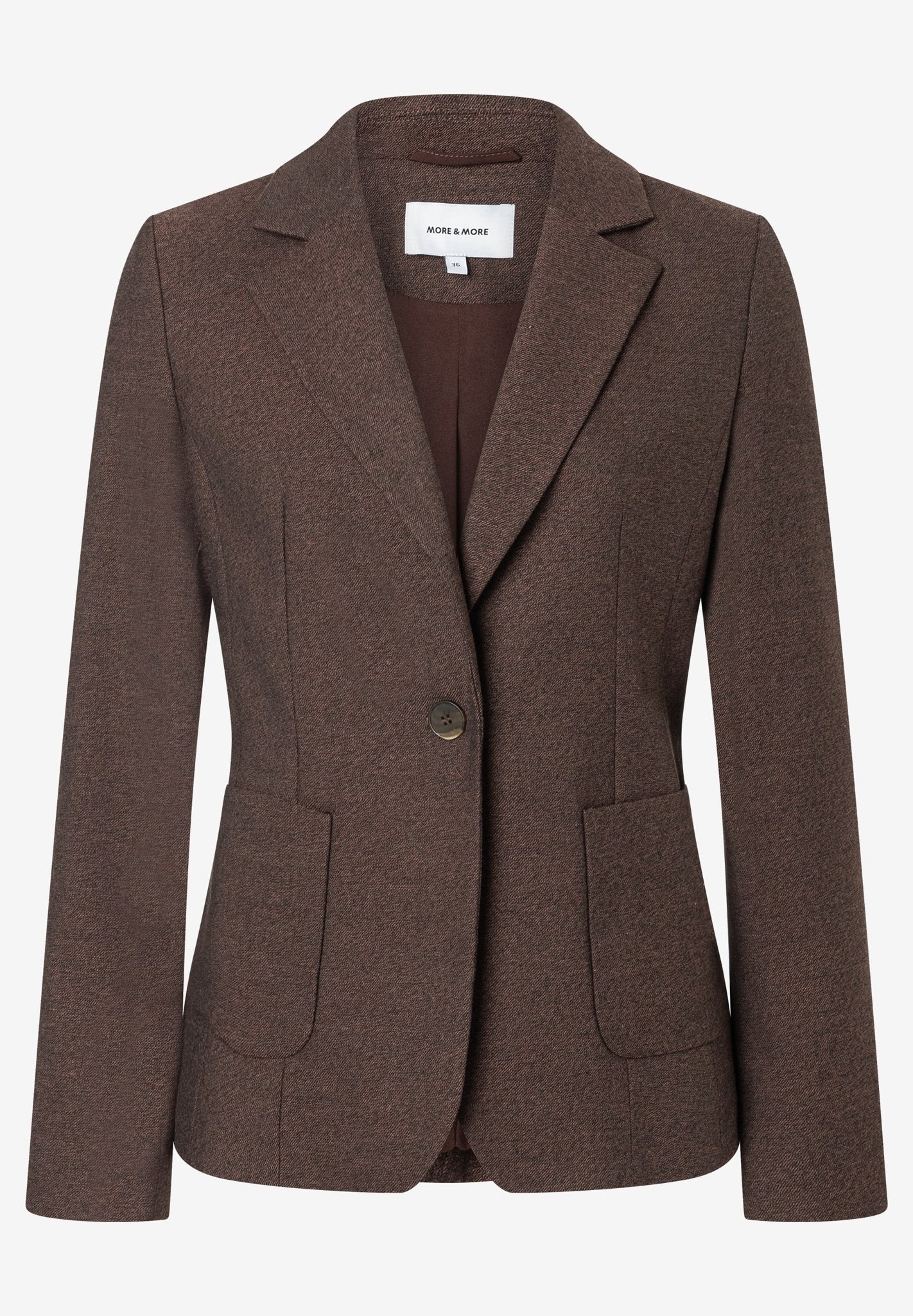 More & More Damen Blazer  Dark Espre