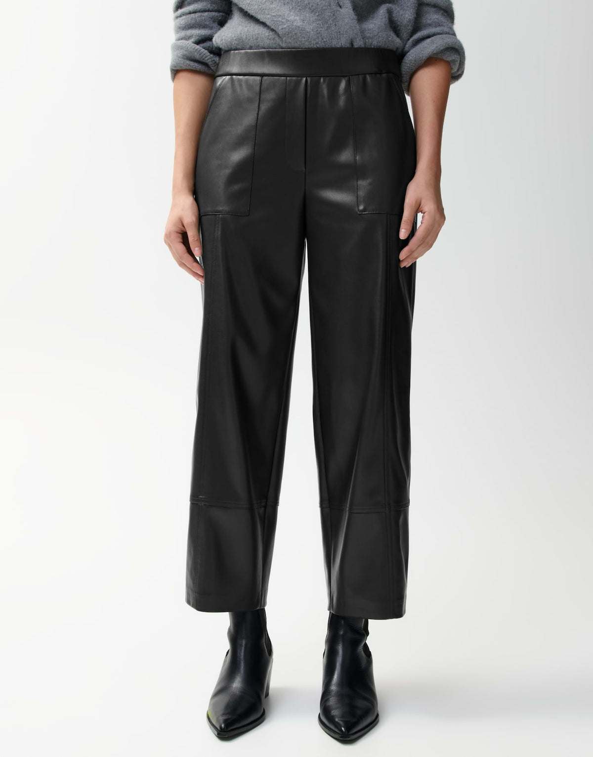 Opus Pants Damen Hosen  Black