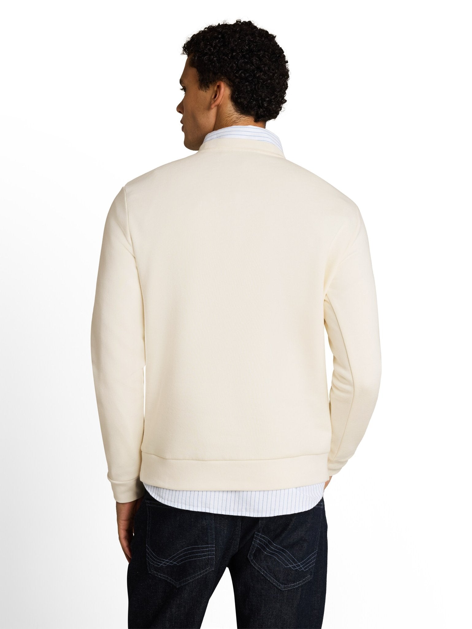 Tom Tailor denim Herren Sweatshirts Gardenia White