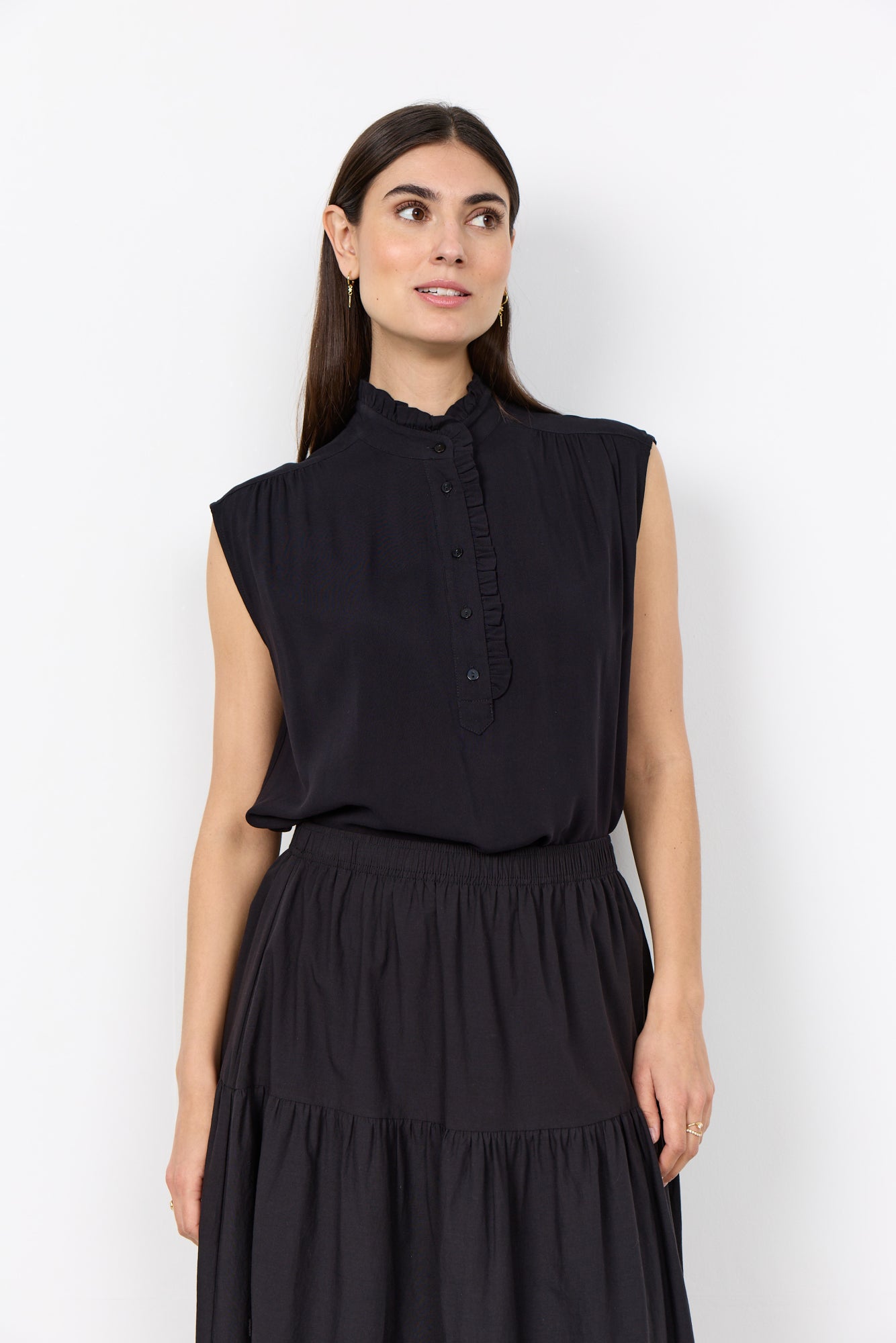 Soya Concept Damen Blusen Black